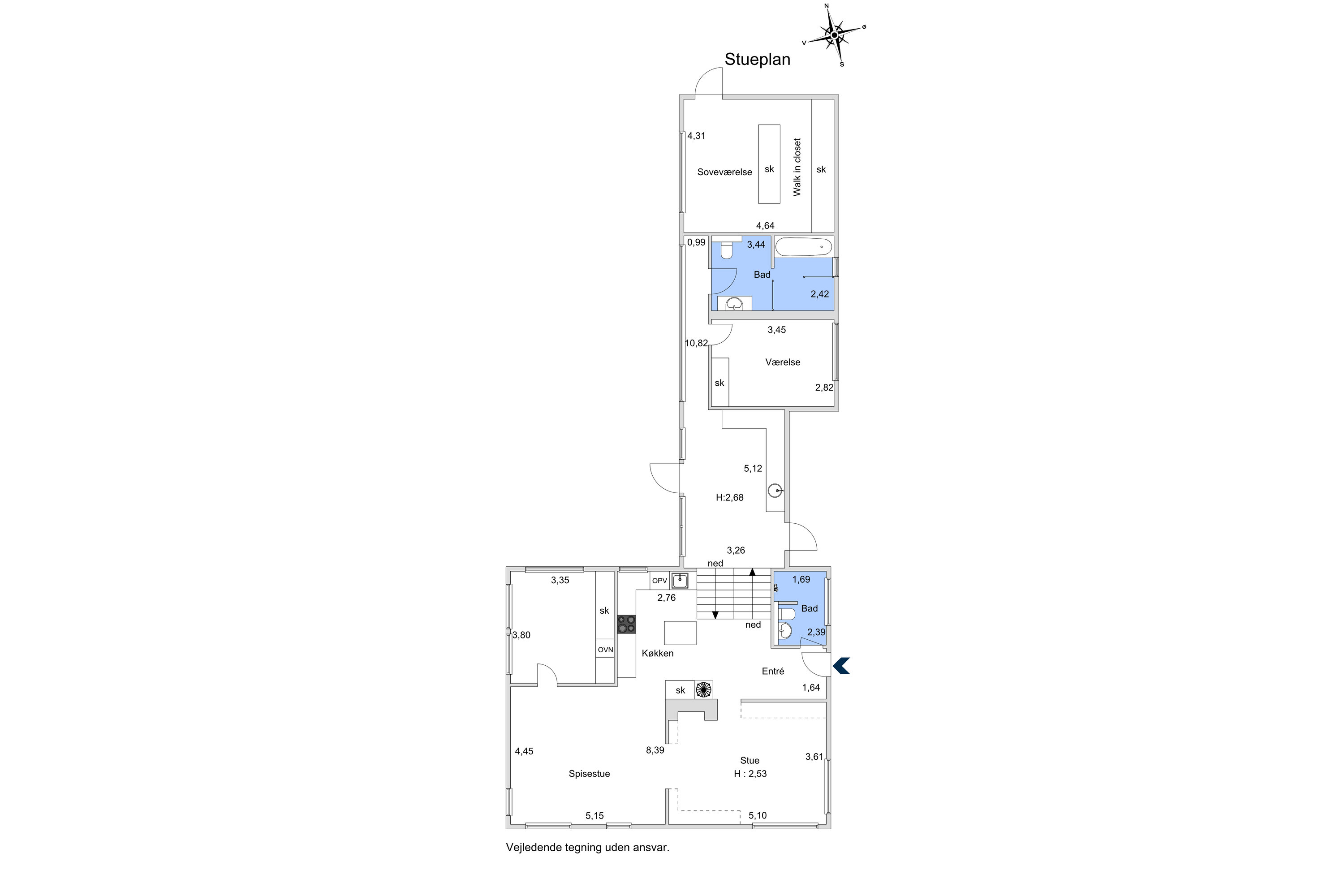 Plantegninger billede af Christian X's Alle 108, 2800 Kongens Lyngby