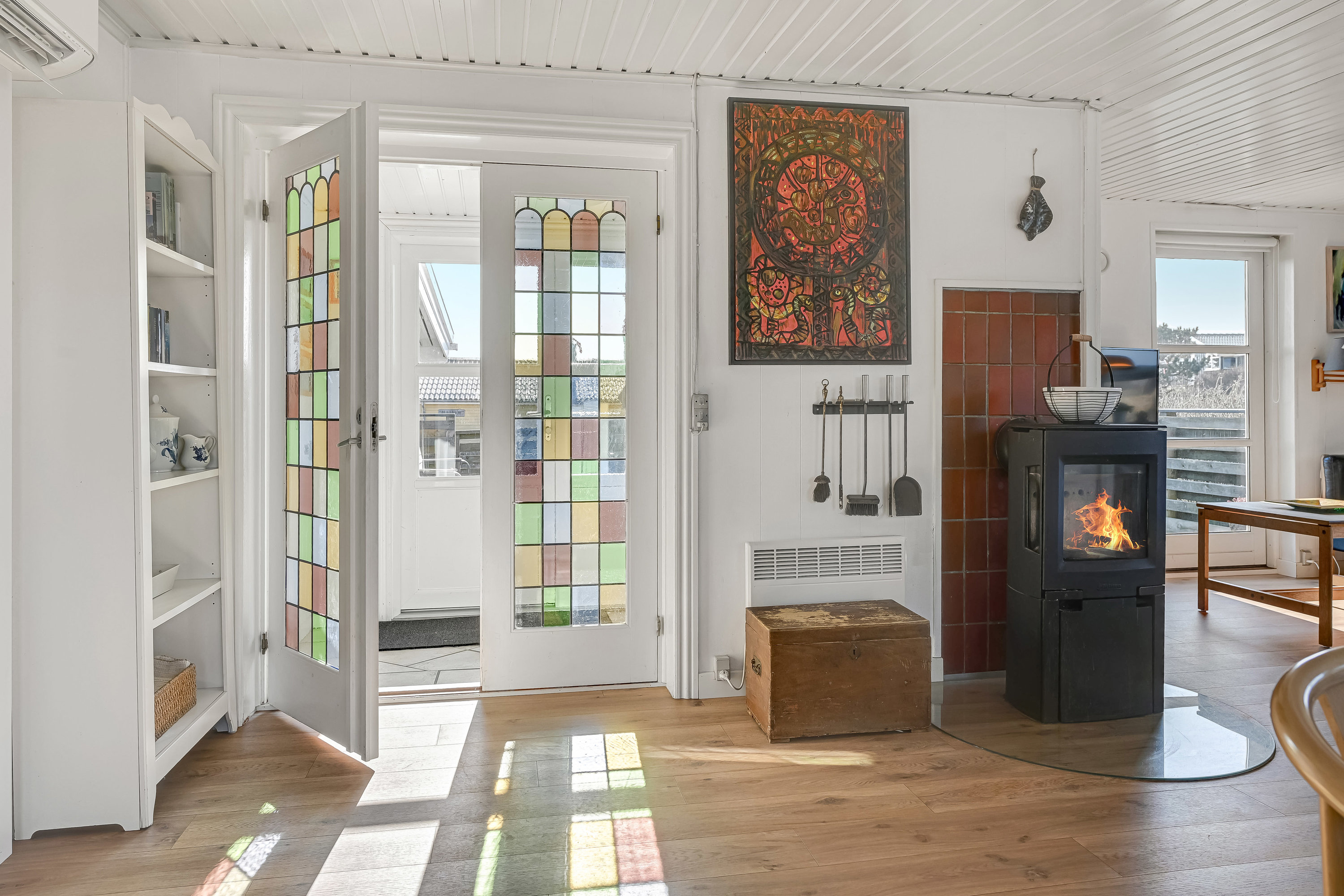 Fremhævet stue billede i fuldskærmstilstand. Billede af Slunden 54, Rindby Strand, 6720 Fanø