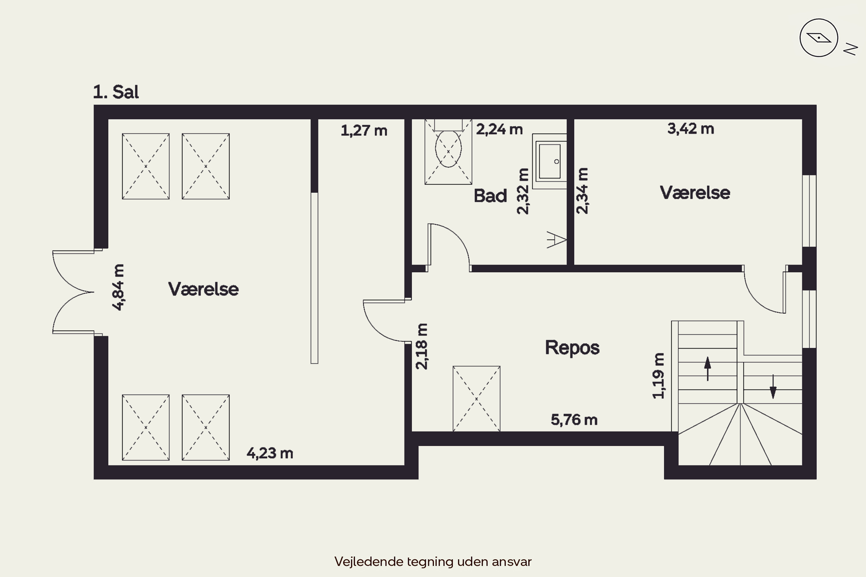 Plantegninger billede af Halfdansvej 39, Thurø, 5700 Svendborg