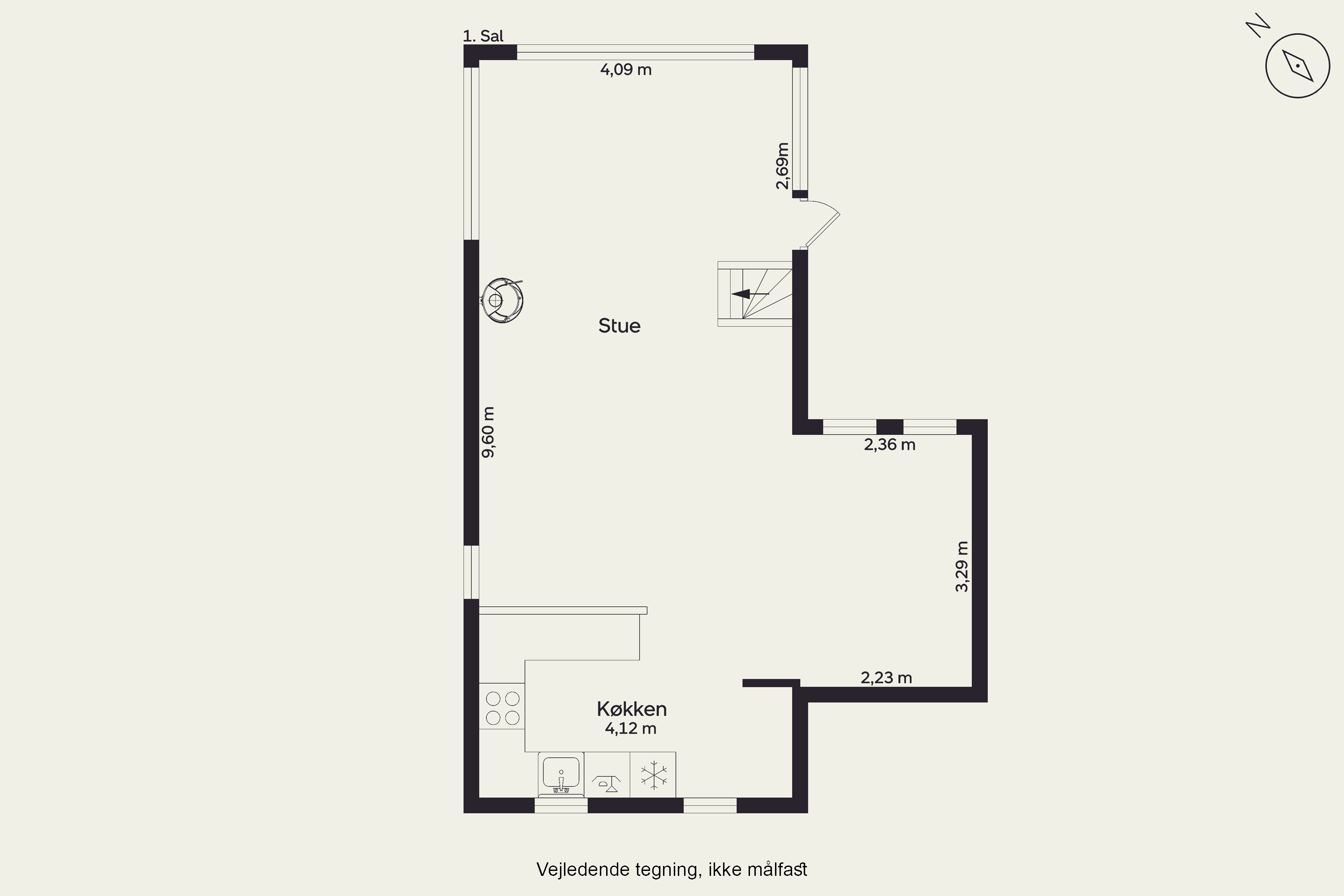 Plantegninger billede af Vestre Strandvej 35, Hasmark Strand, 5450 Otterup
