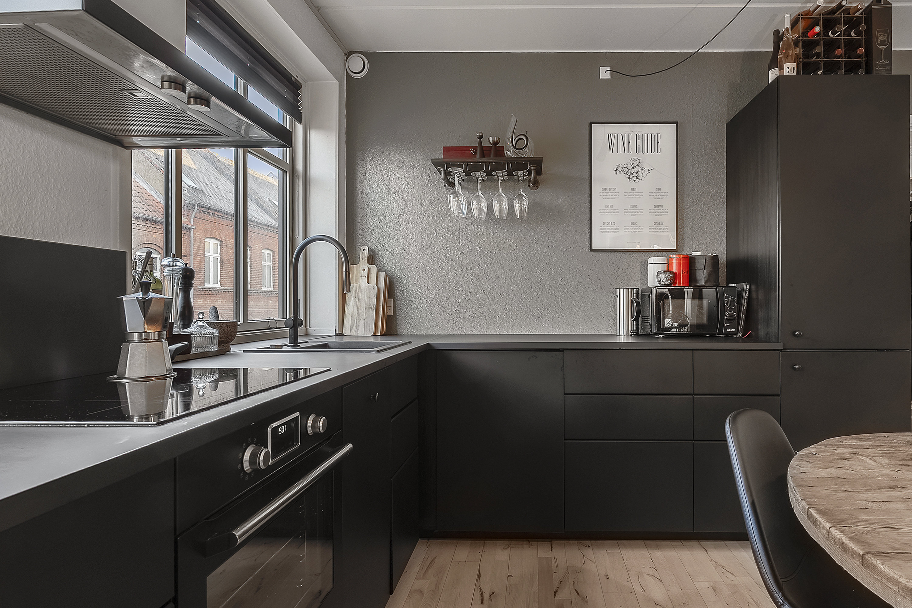 Fremhævet køkken billede i fuldskærmstilstand. Billede af Emil Bojsens Gade 23, 1. th., 8700 Horsens