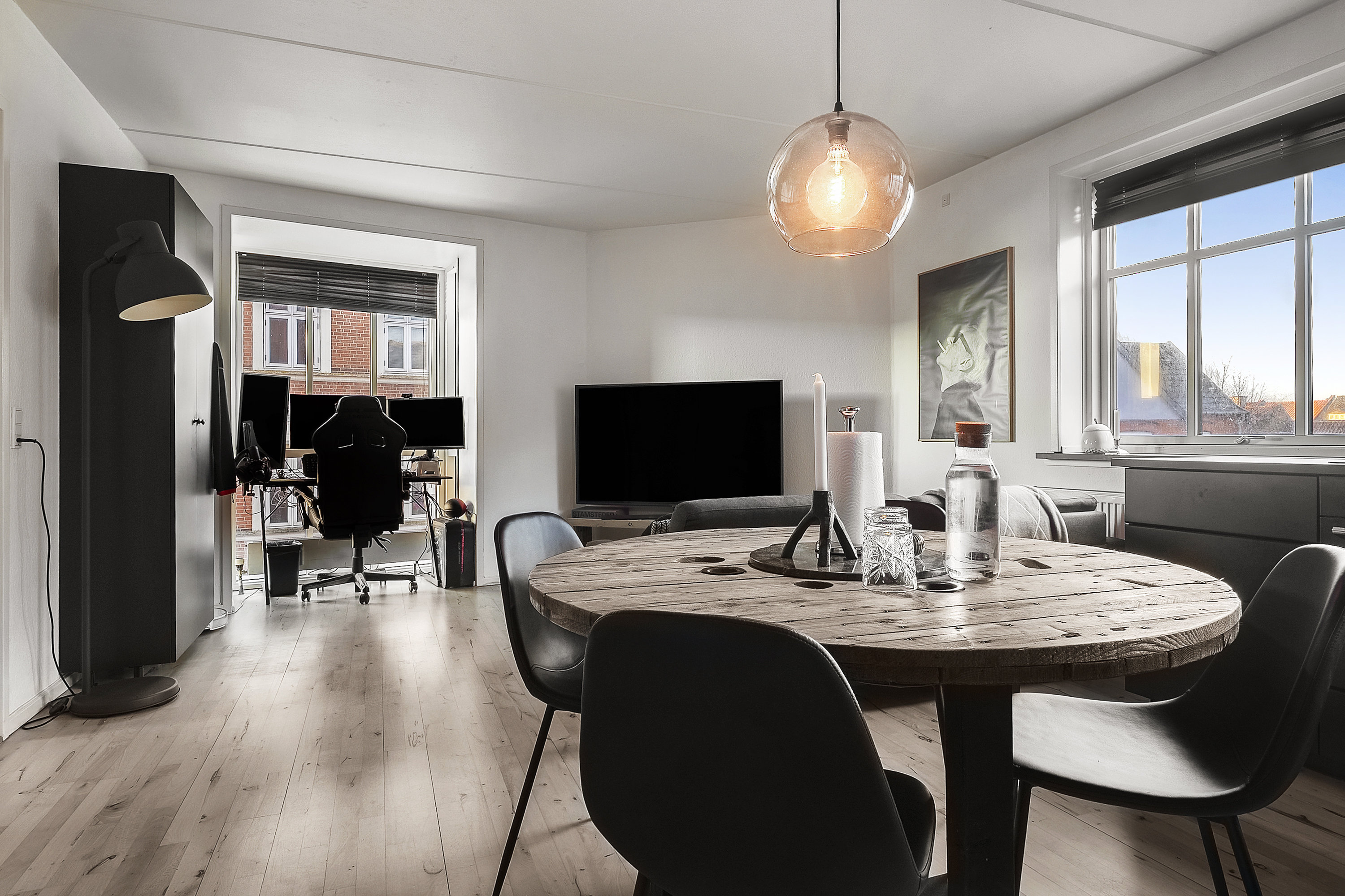 Fremhævet spisekøkken billede i fuldskærmstilstand. Billede af Emil Bojsens Gade 23, 1. th., 8700 Horsens