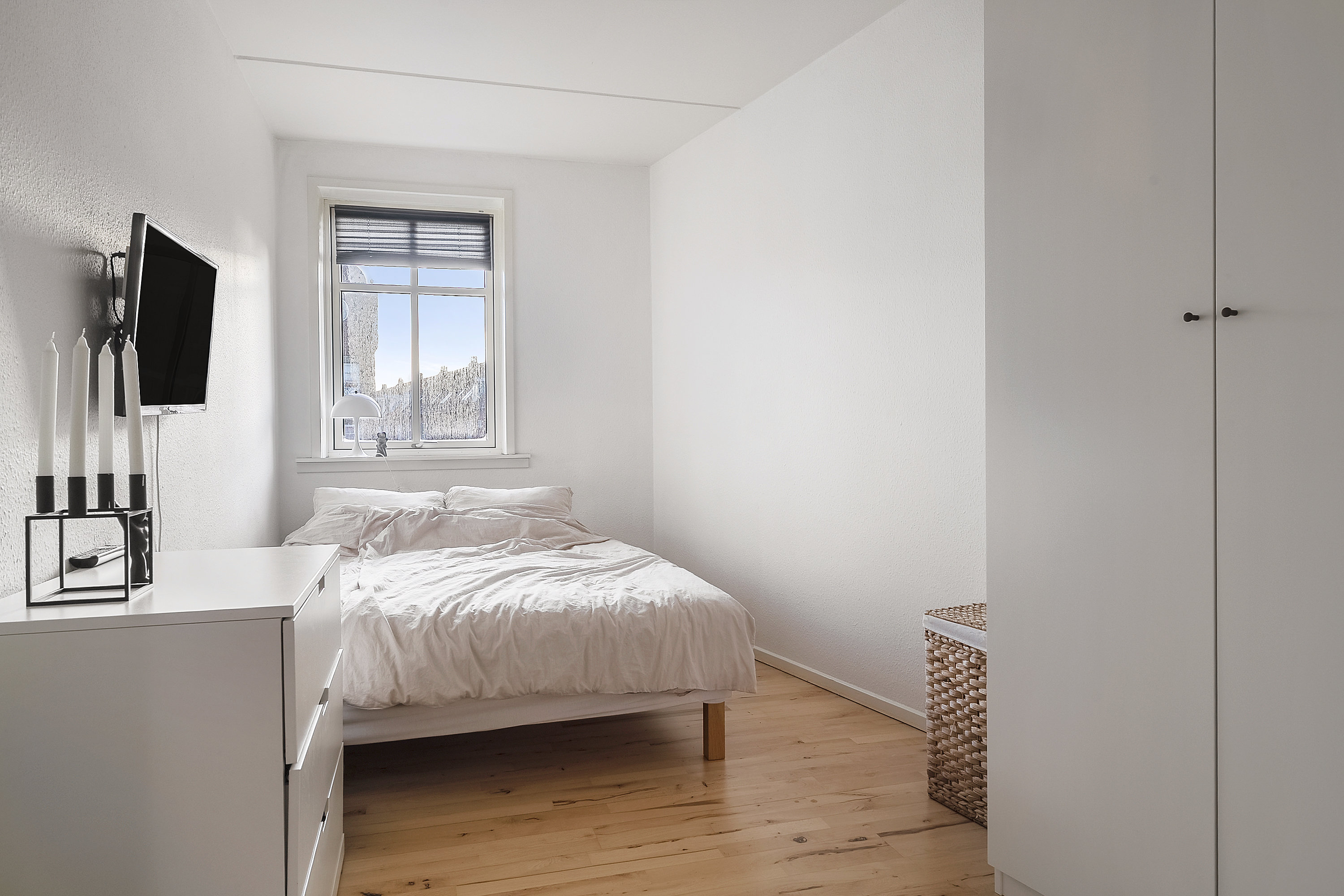 Fremhævet soveværelse billede i fuldskærmstilstand. Billede af Emil Bojsens Gade 23, 1. th., 8700 Horsens