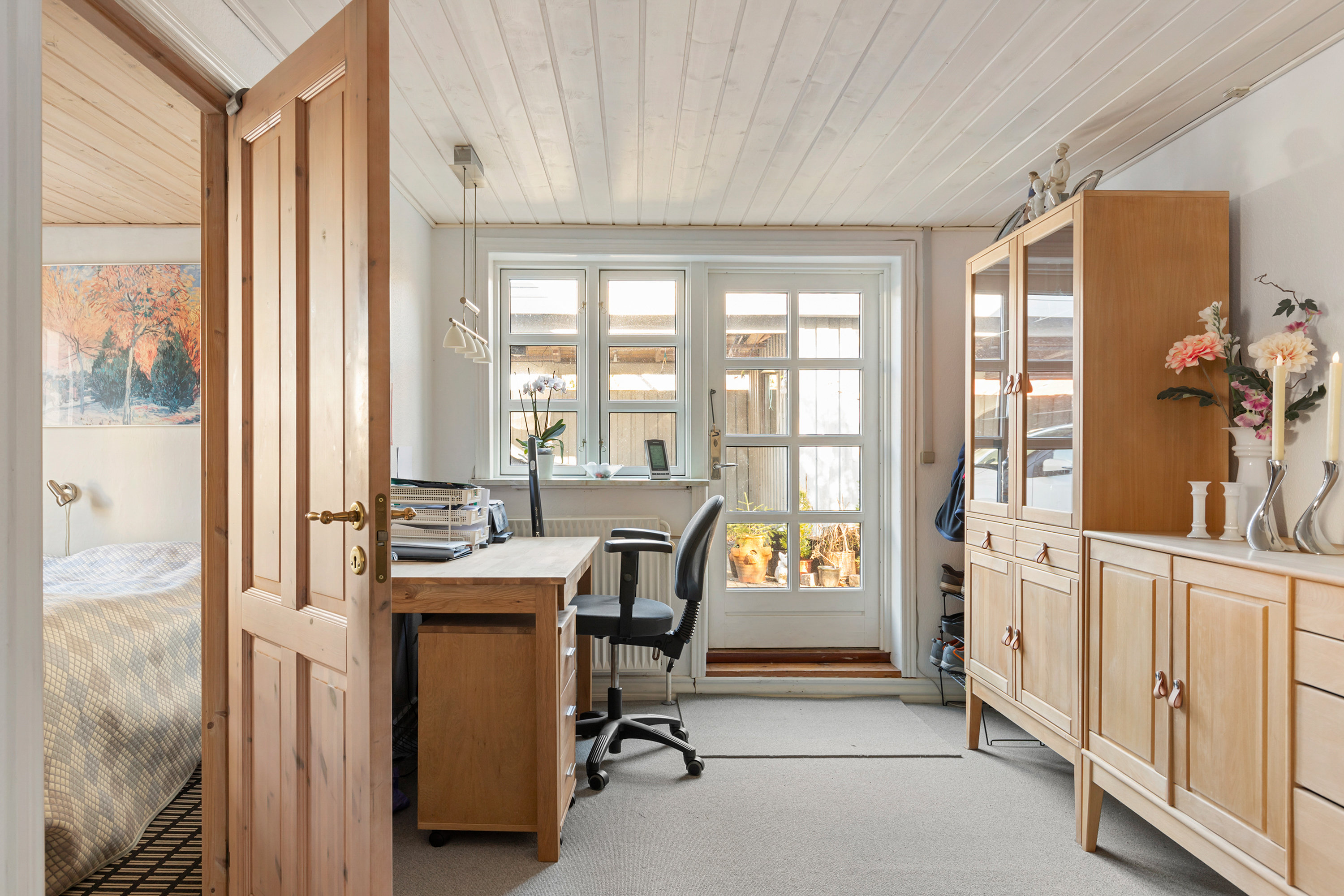 Fremhævet stue billede i fuldskærmstilstand. Billede af Nibevej 12, 9600 Aars