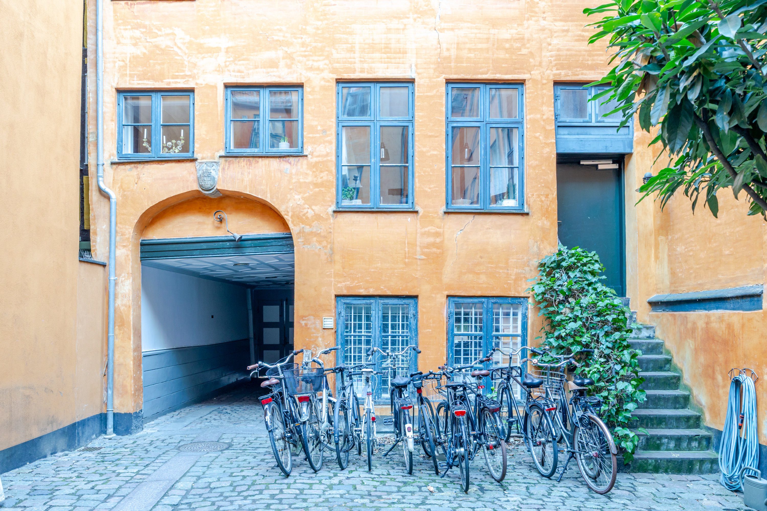 Fremhævet baggård billede i fuldskærmstilstand. Billede af Grønnegade 41, st.., 1107 København K