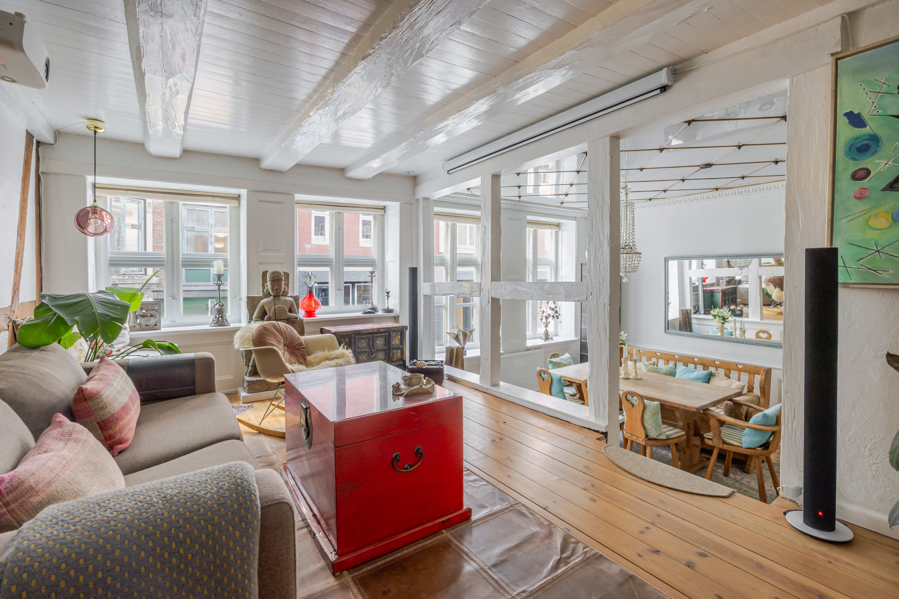 Fremhævet stue billede i fuldskærmstilstand. Billede af Grønnegade 41, st.., 1107 København K