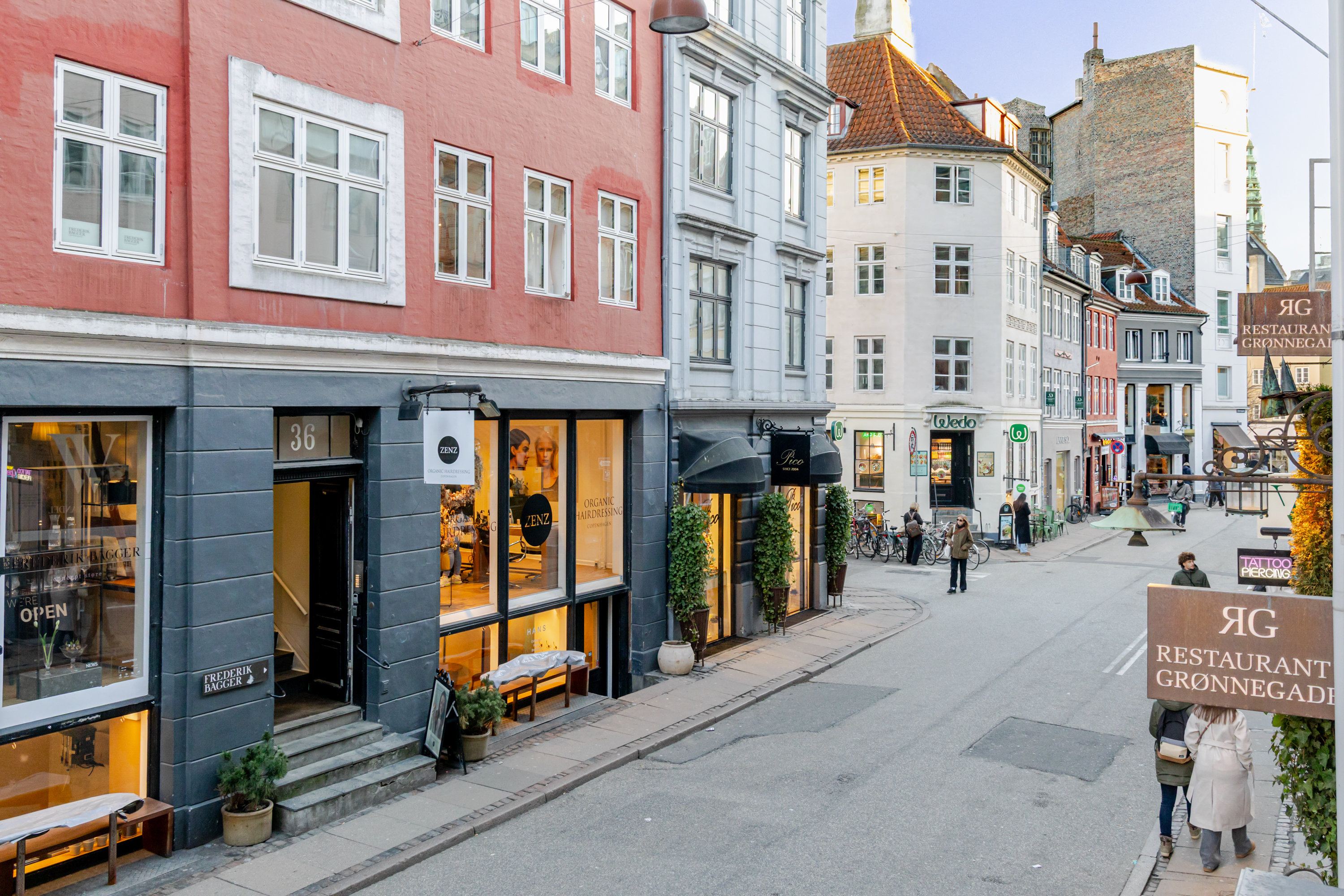 Fremhævet gaden billede i fuldskærmstilstand. Billede af Grønnegade 41, st.., 1107 København K