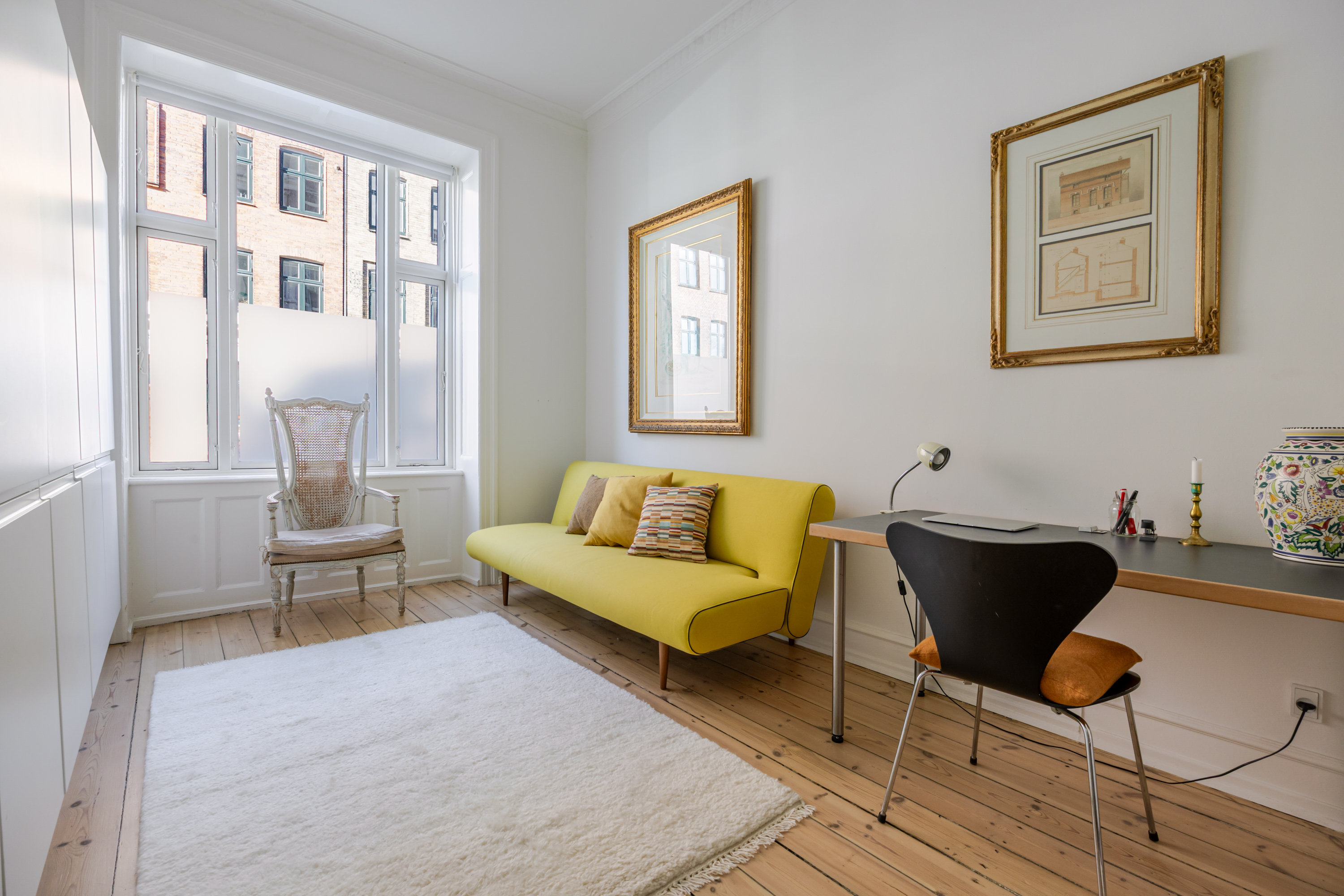 Fremhævet andet billede i fuldskærmstilstand. Billede af Ahlmannsgade 3, st.., 2200 København N