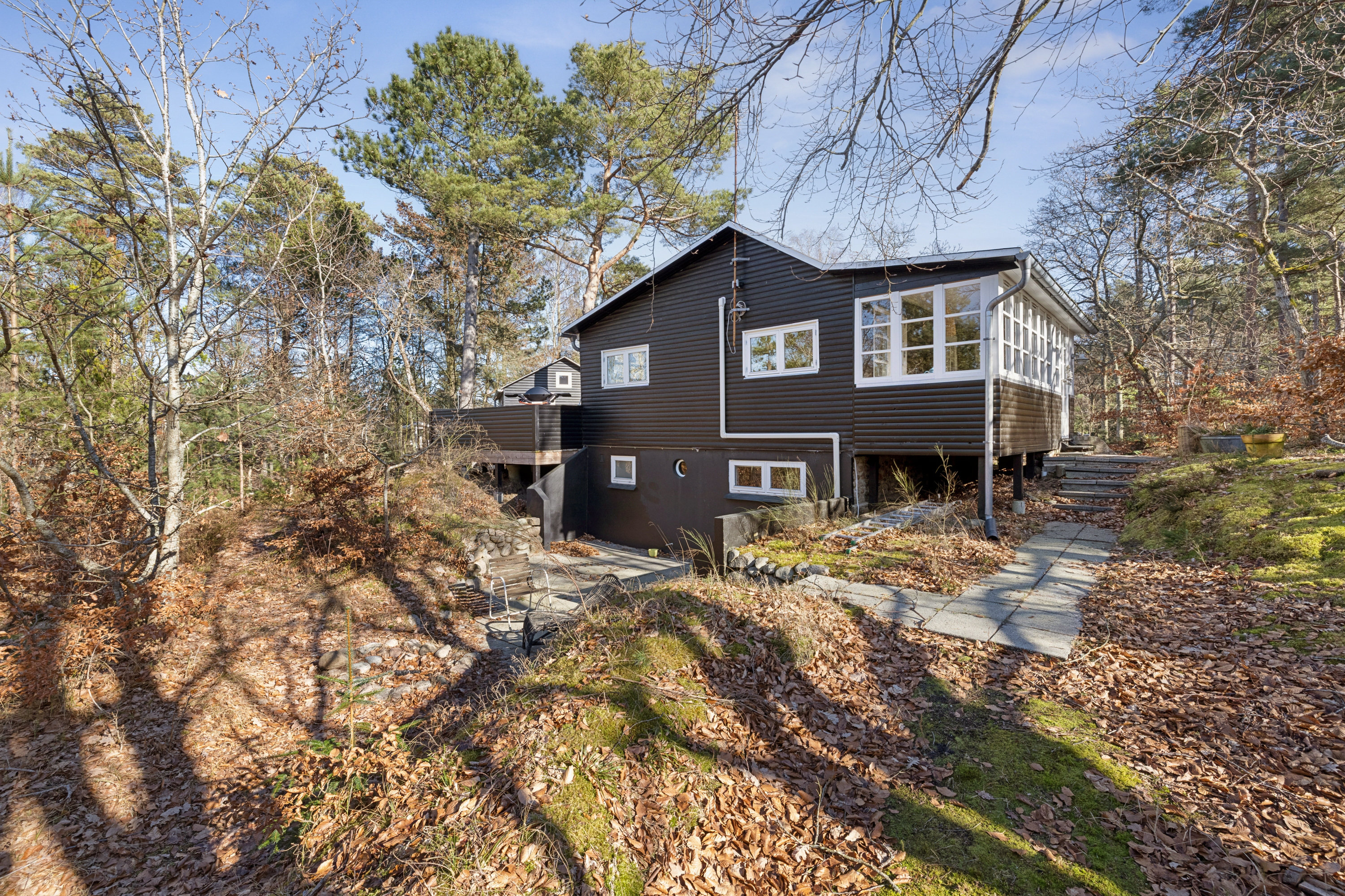 Fremhævet andet billede i fuldskærmstilstand. Billede af Skovvej 18, Fjellerup Strand, 8585 Glesborg