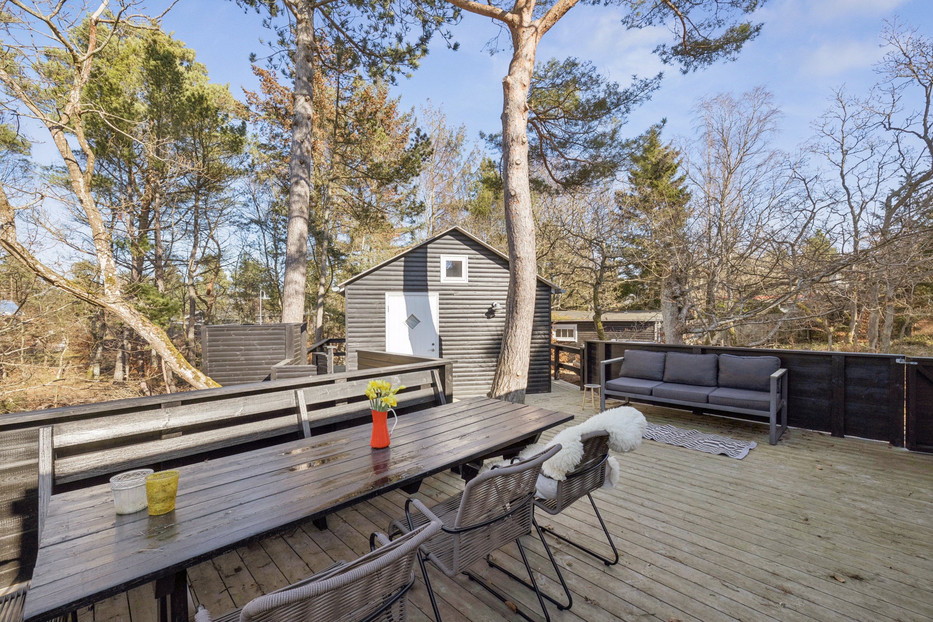 Fremhævet andet billede i fuldskærmstilstand. Billede af Skovvej 18, Fjellerup Strand, 8585 Glesborg