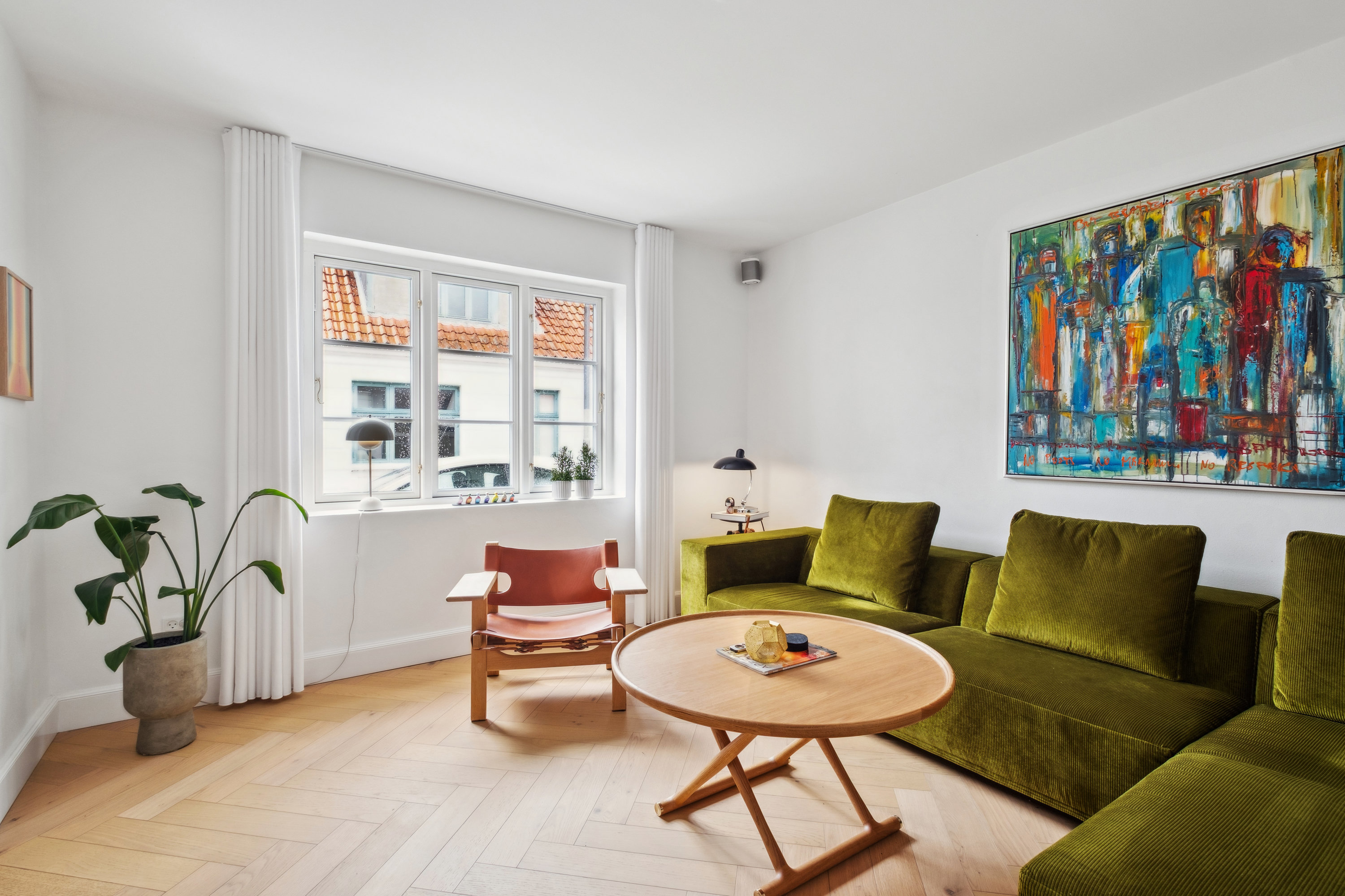 Fremhævet stue billede i fuldskærmstilstand. Billede af St Tranegade 2, 9240 Nibe