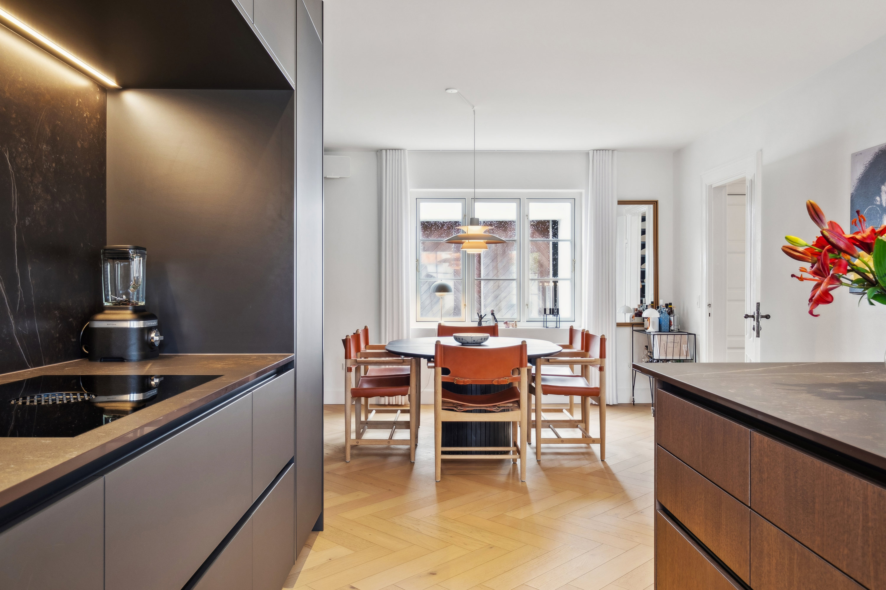 Fremhævet køkken billede i fuldskærmstilstand. Billede af St Tranegade 2, 9240 Nibe