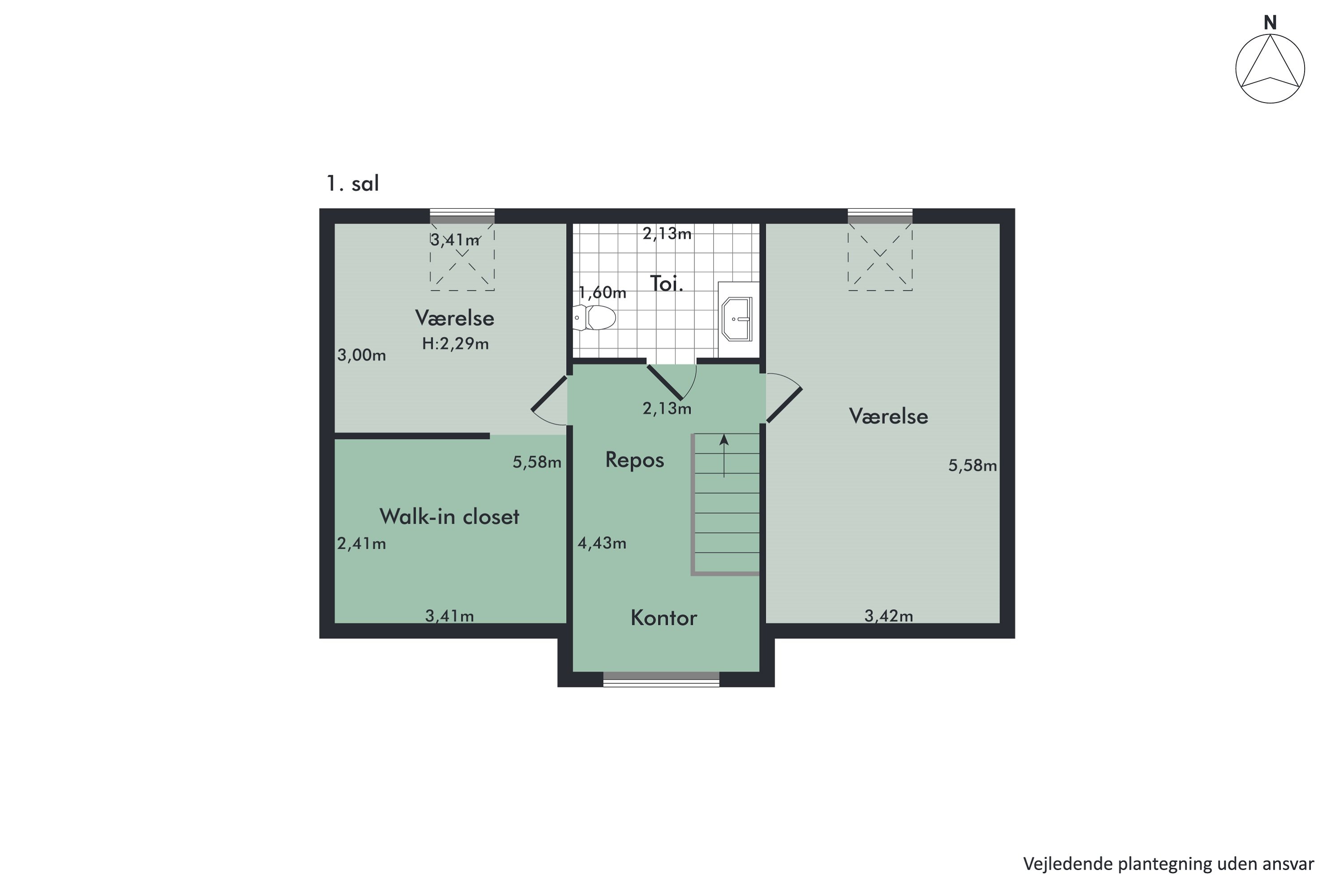 Plantegninger billede af St Tranegade 2, 9240 Nibe
