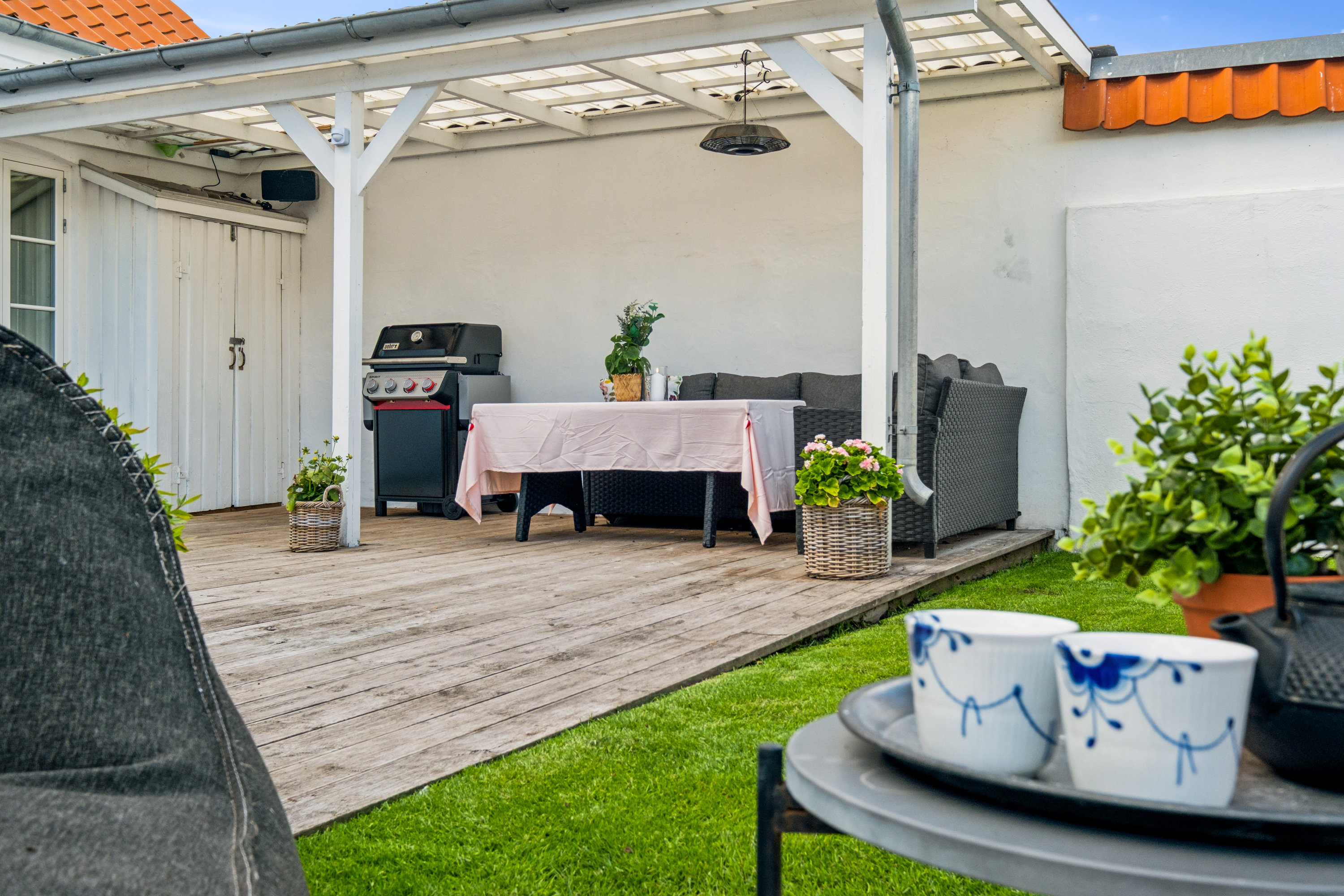 Fremhævet terrasse billede i fuldskærmstilstand. Billede af St Tranegade 2, 9240 Nibe