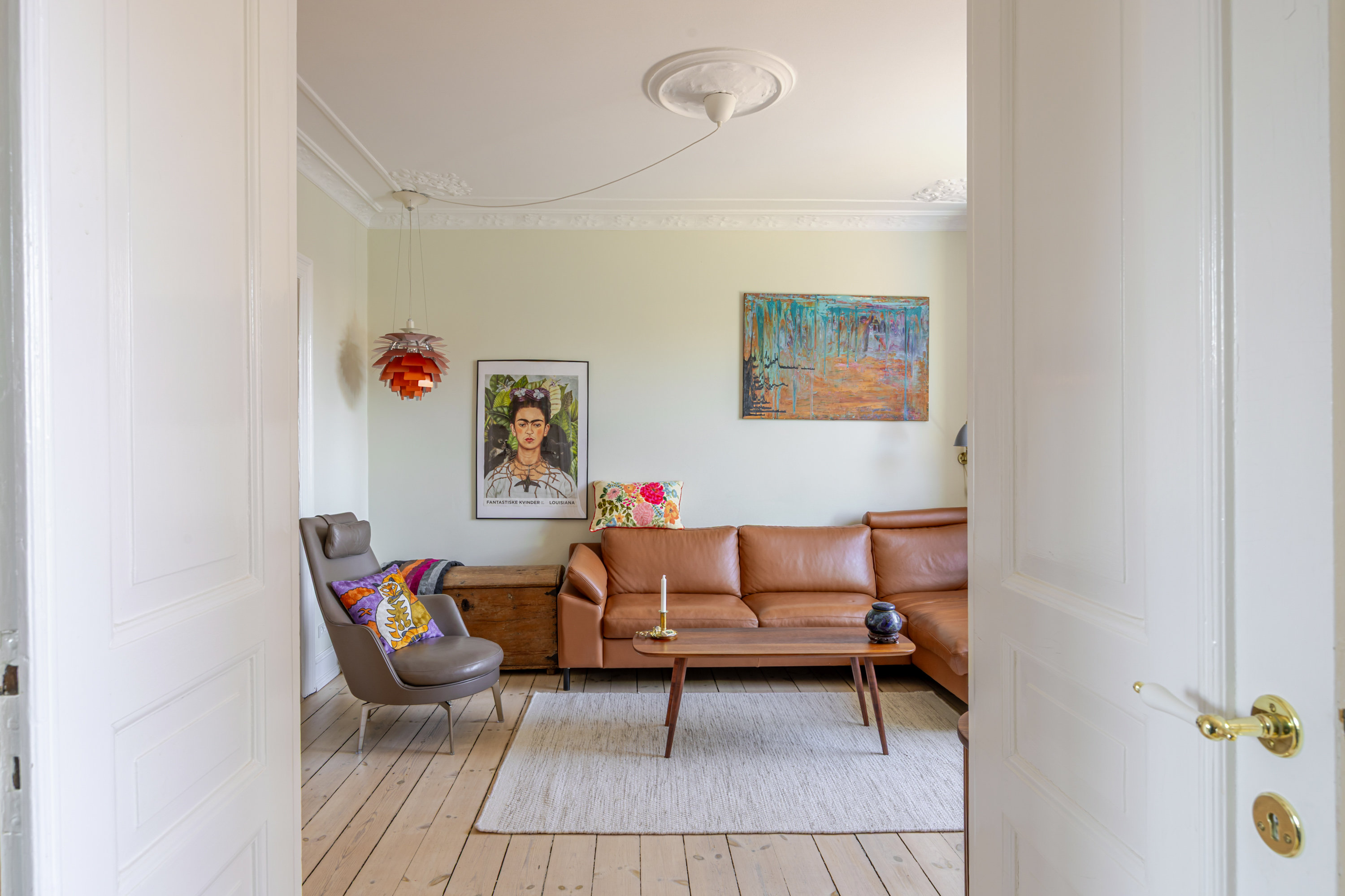 Fremhævet andet billede i fuldskærmstilstand. Billede af Meinungsgade 10, 1. th., 2200 København N