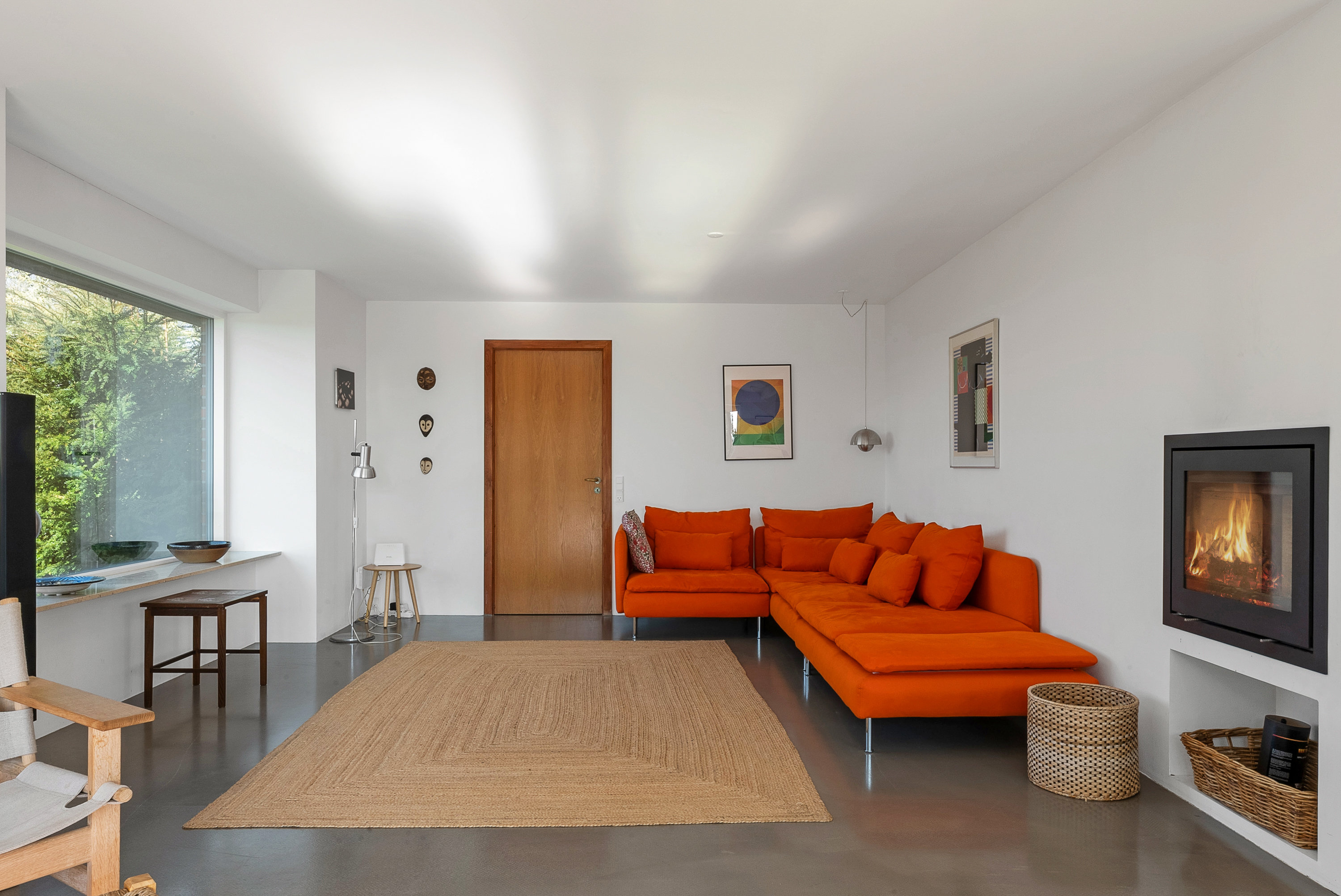 Fremhævet stue billede i fuldskærmstilstand. Billede af Alléskovvej 40, 5600 Faaborg