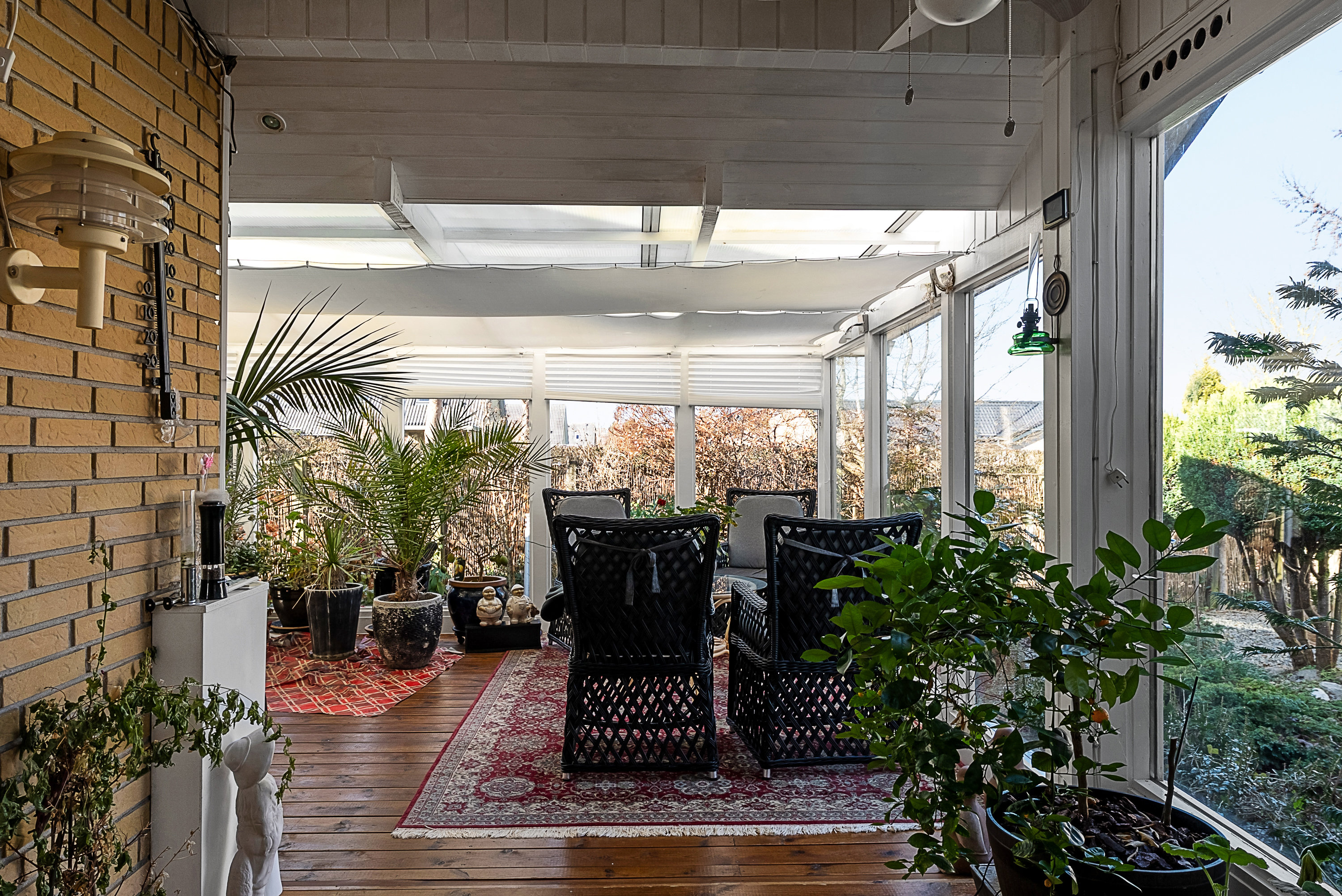 Fremhævet overdækket terrasse billede i fuldskærmstilstand. Billede af Tangmosen 34, 5600 Faaborg