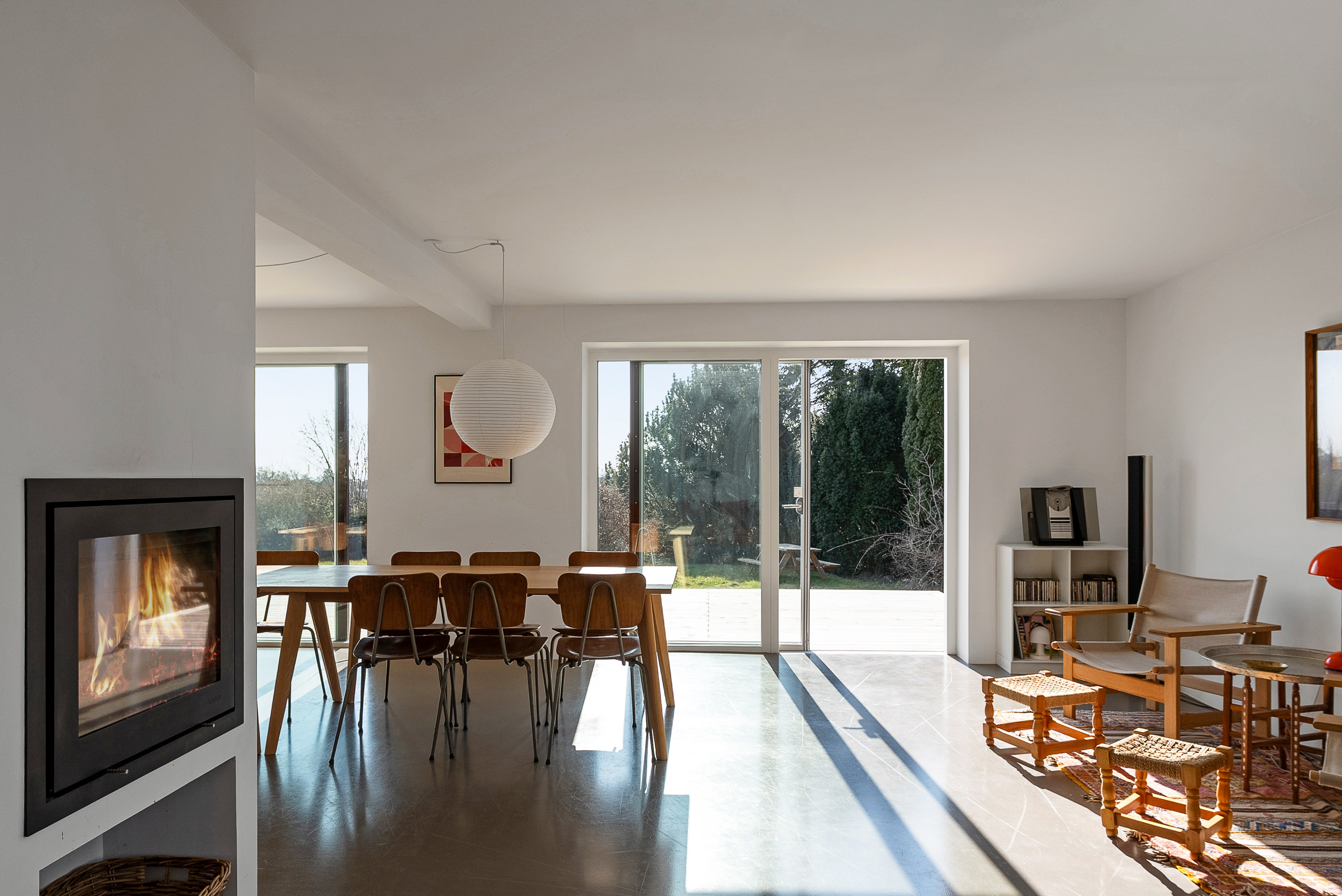 Fremhævet stue billede i fuldskærmstilstand. Billede af Alléskovvej 40, 5600 Faaborg