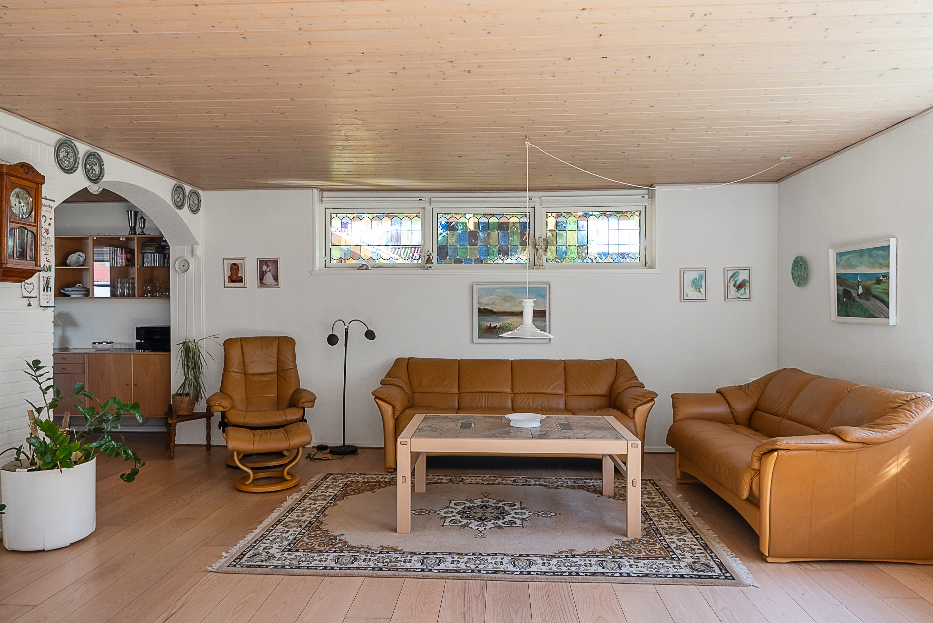 Fremhævet stue billede i fuldskærmstilstand. Billede af Tangmosen 34, 5600 Faaborg