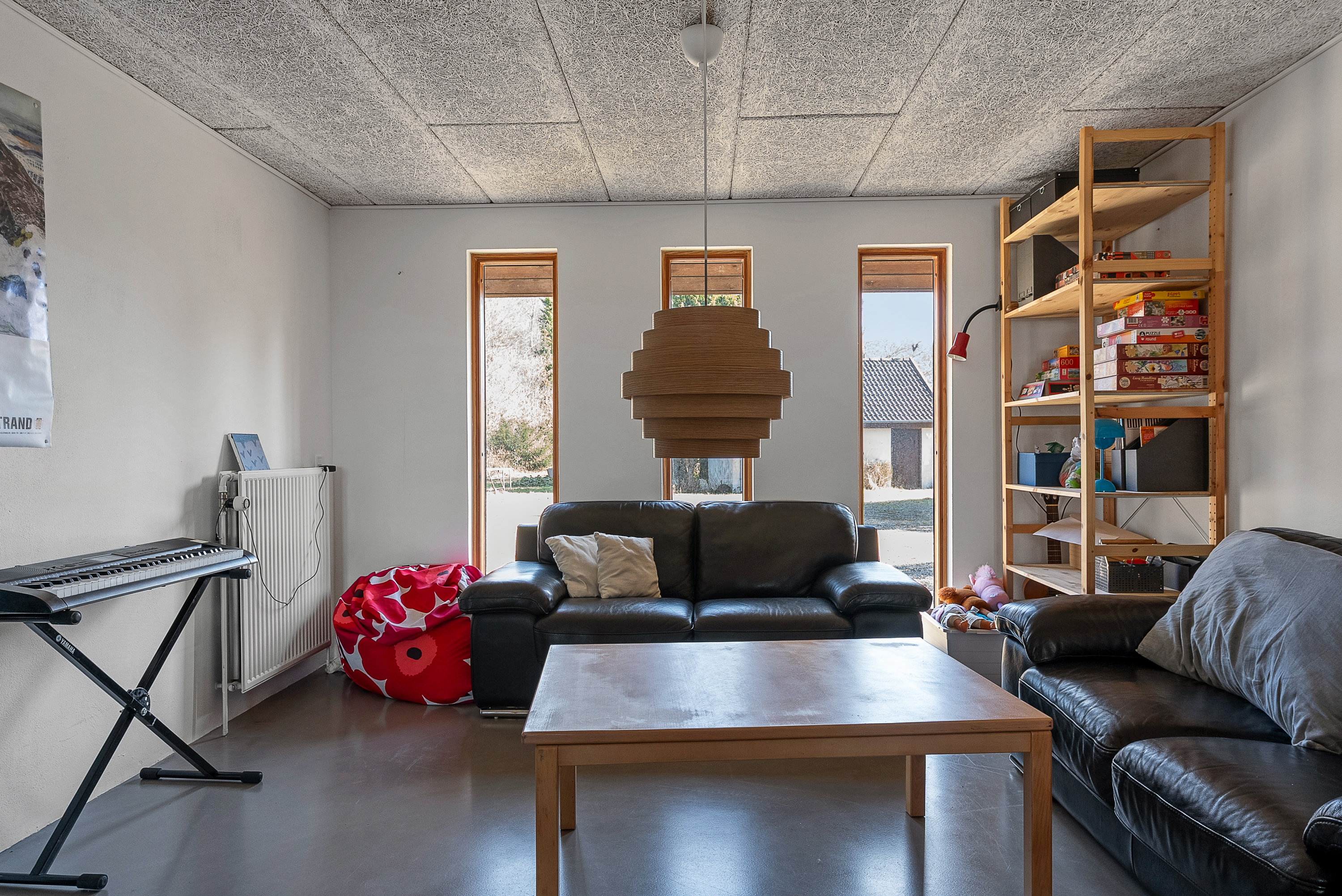 Fremhævet stue billede i fuldskærmstilstand. Billede af Alléskovvej 40, 5600 Faaborg