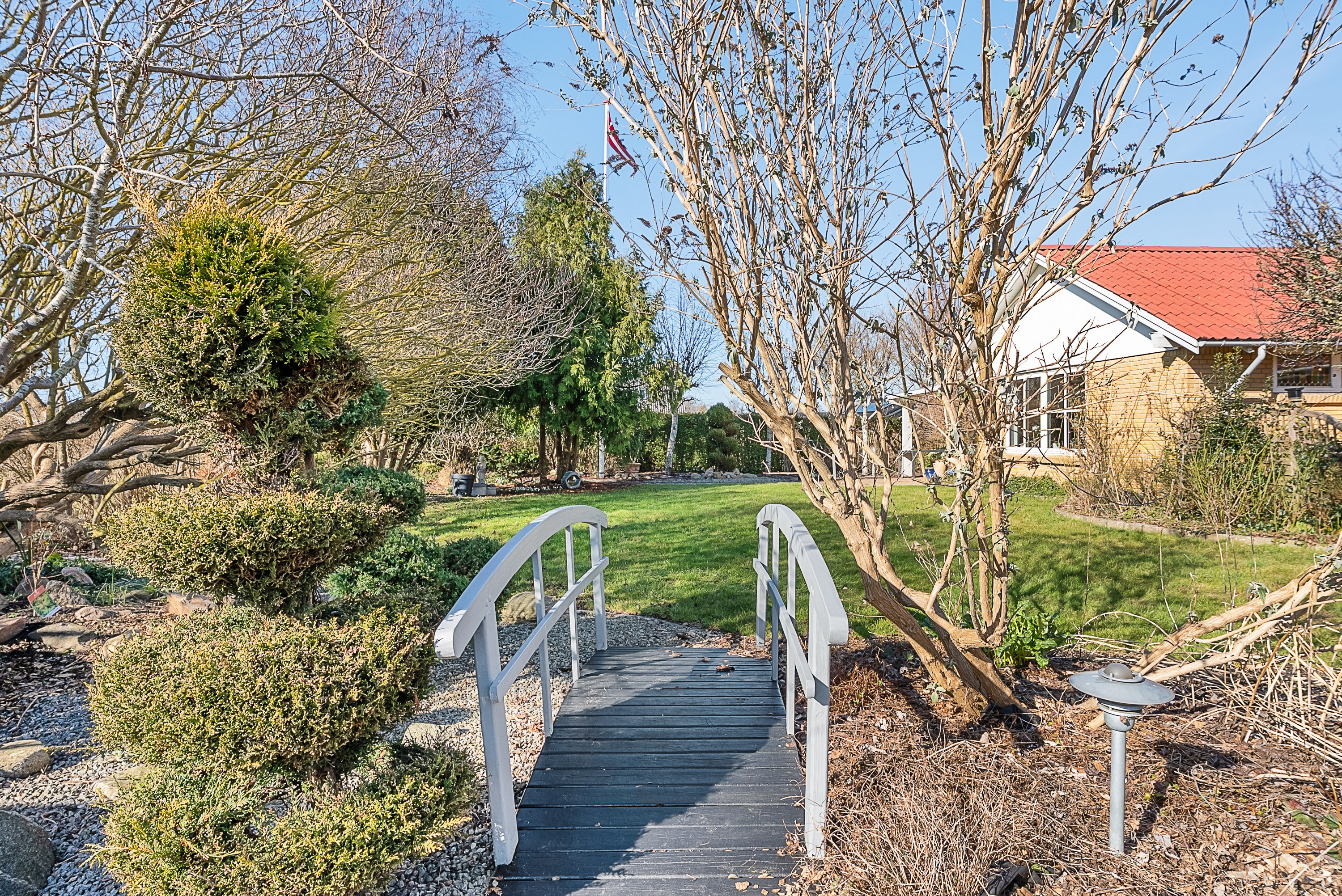 Fremhævet have billede i fuldskærmstilstand. Billede af Tangmosen 34, 5600 Faaborg