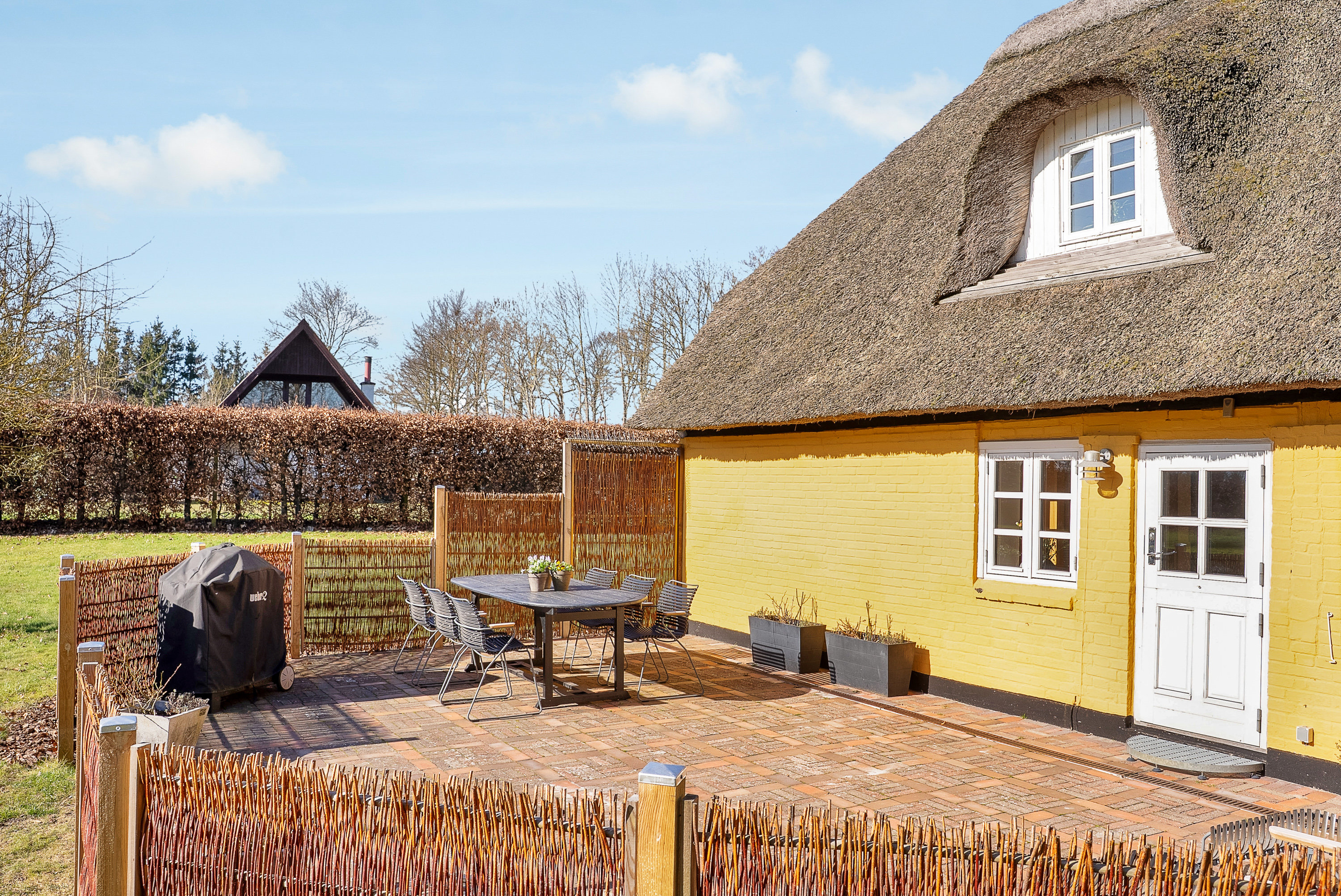 Fremhævet terrasse billede i fuldskærmstilstand. Billede af Marbækvej 24, Marbæk, 5450 Otterup