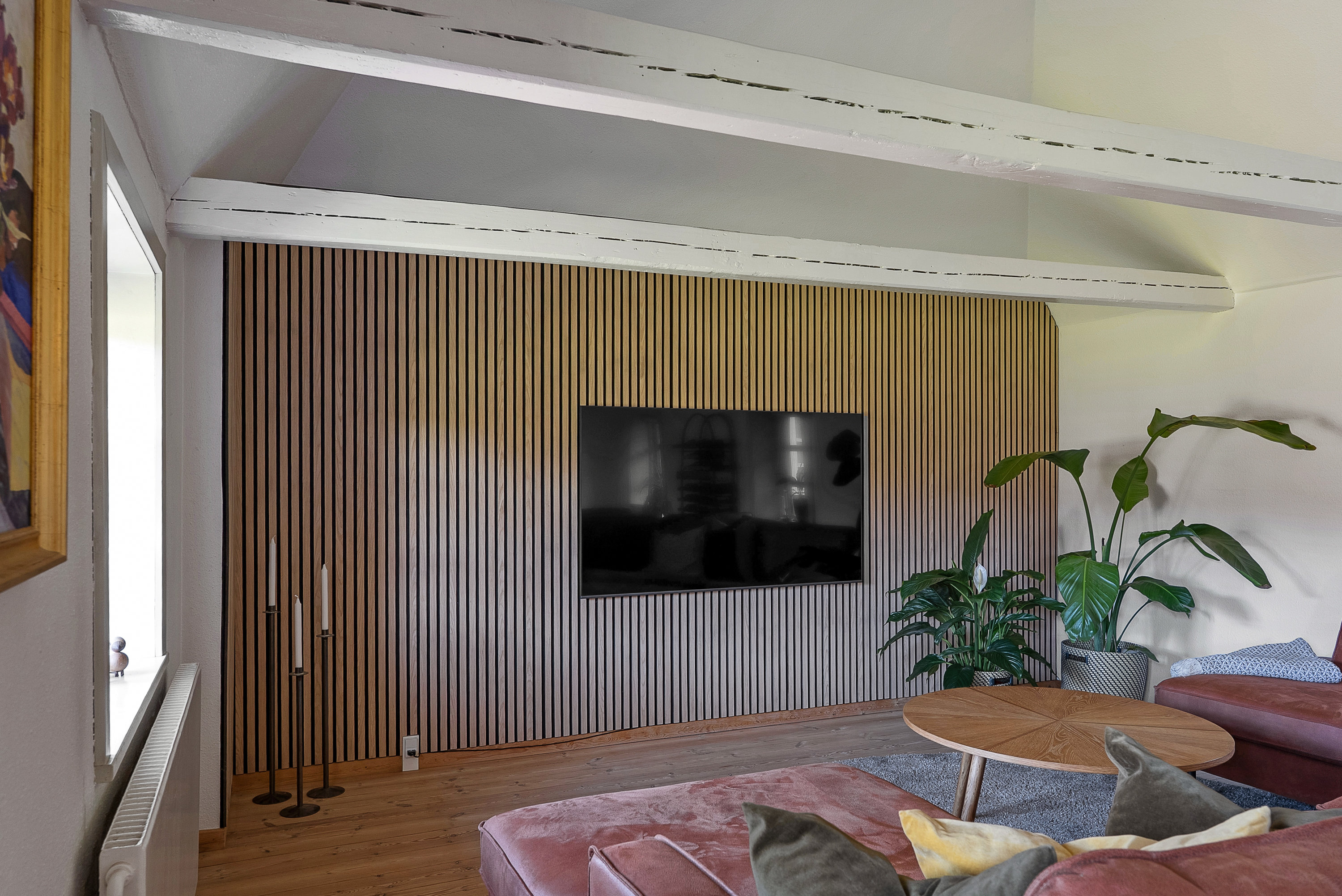 Fremhævet stue billede i fuldskærmstilstand. Billede af Marbækvej 24, Marbæk, 5450 Otterup