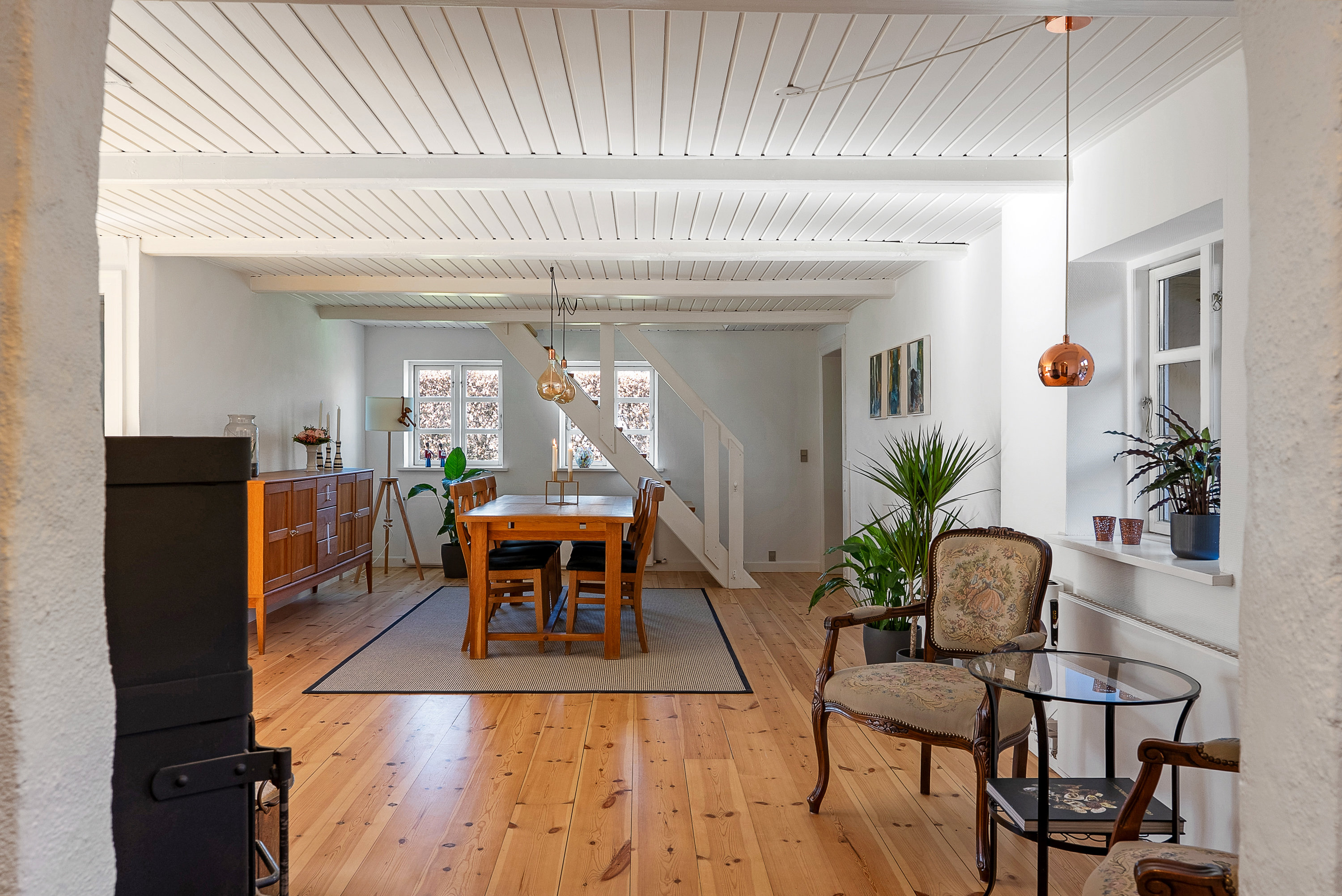 Fremhævet spisestue billede i fuldskærmstilstand. Billede af Marbækvej 24, Marbæk, 5450 Otterup