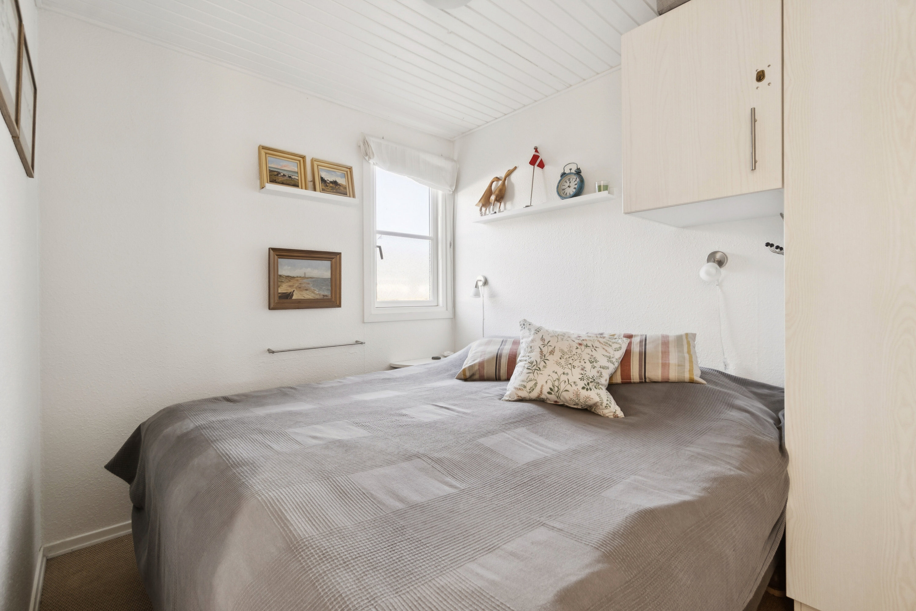 Fremhævet soveværelse billede i fuldskærmstilstand. Billede af Agger Havn Feriecenter 9, Agger, 7770 Vestervig