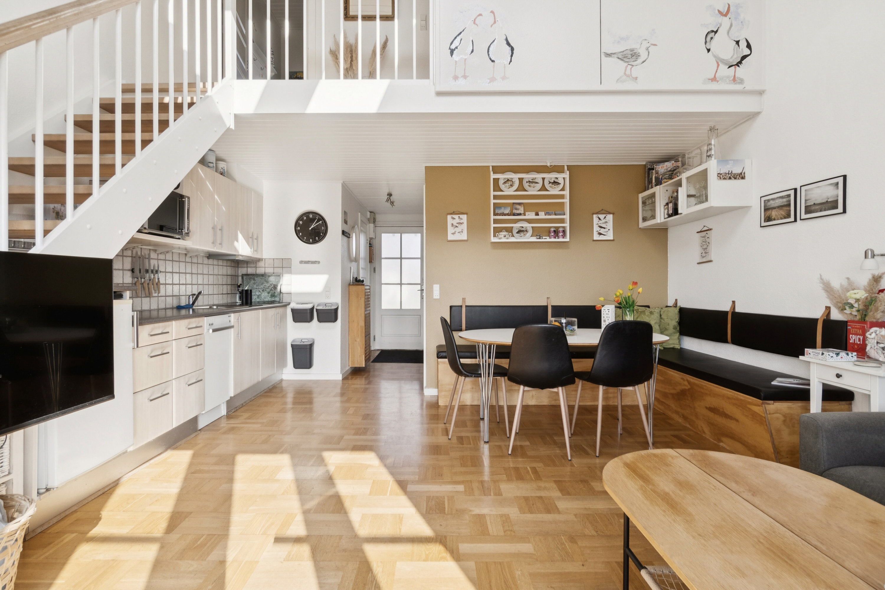 Fremhævet stue billede i fuldskærmstilstand. Billede af Agger Havn Feriecenter 9, Agger, 7770 Vestervig