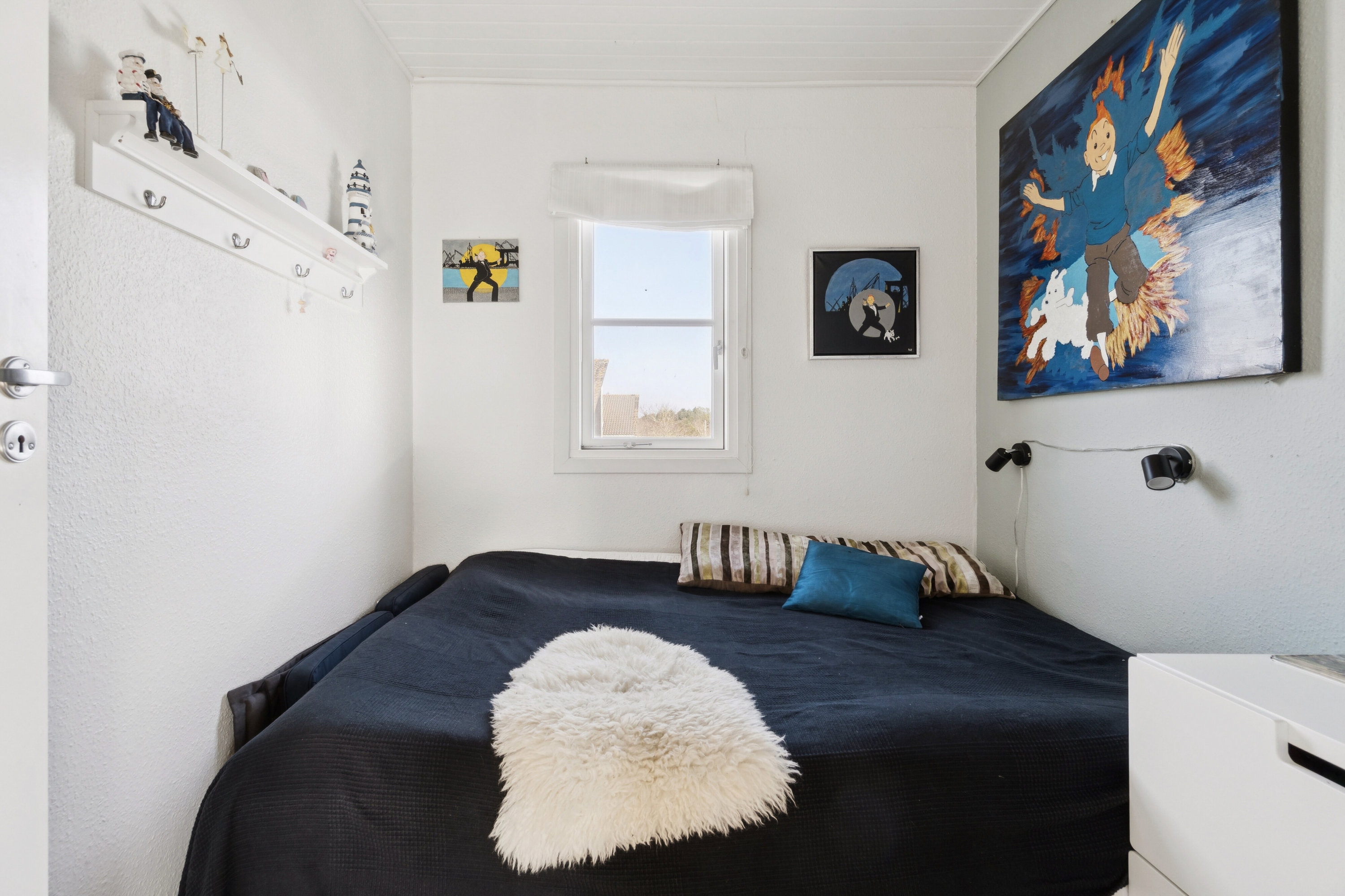 Fremhævet soveværelse billede i fuldskærmstilstand. Billede af Agger Havn Feriecenter 9, Agger, 7770 Vestervig