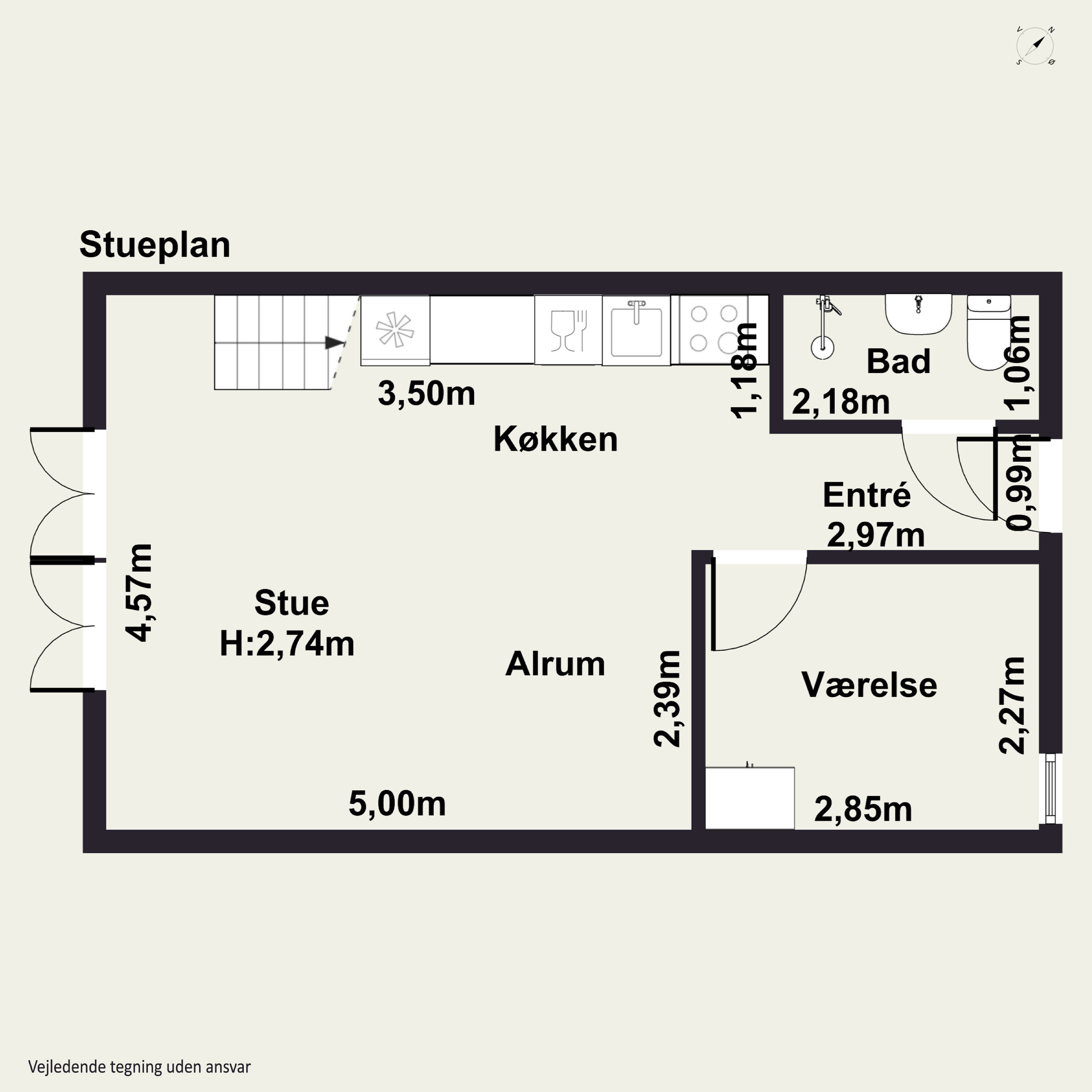 Plantegninger billede af Agger Havn Feriecenter 9, Agger, 7770 Vestervig