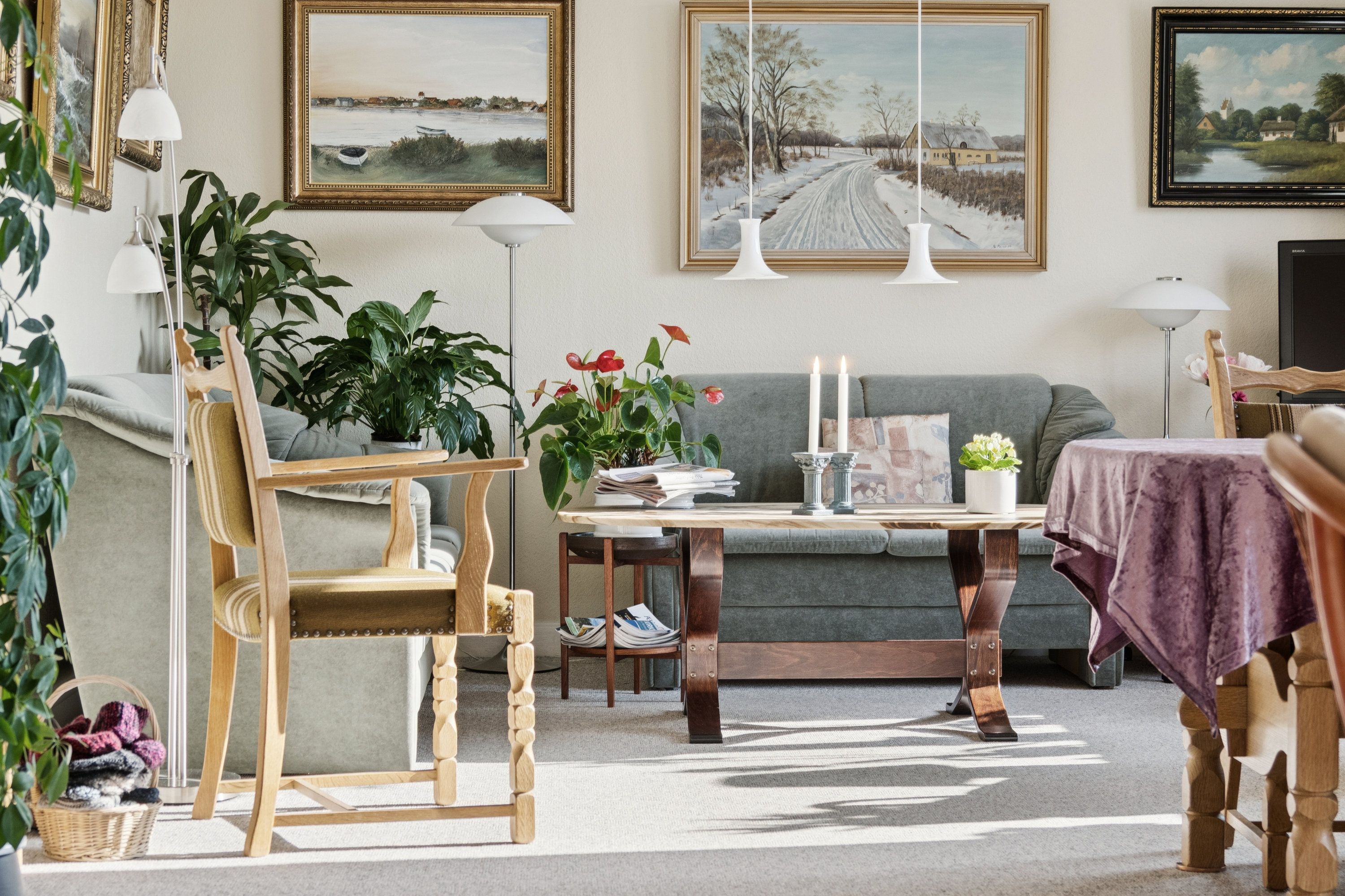 Fremhævet stue billede i fuldskærmstilstand. Billede af Kirkestræde 21, Glyngøre, 7870 Roslev