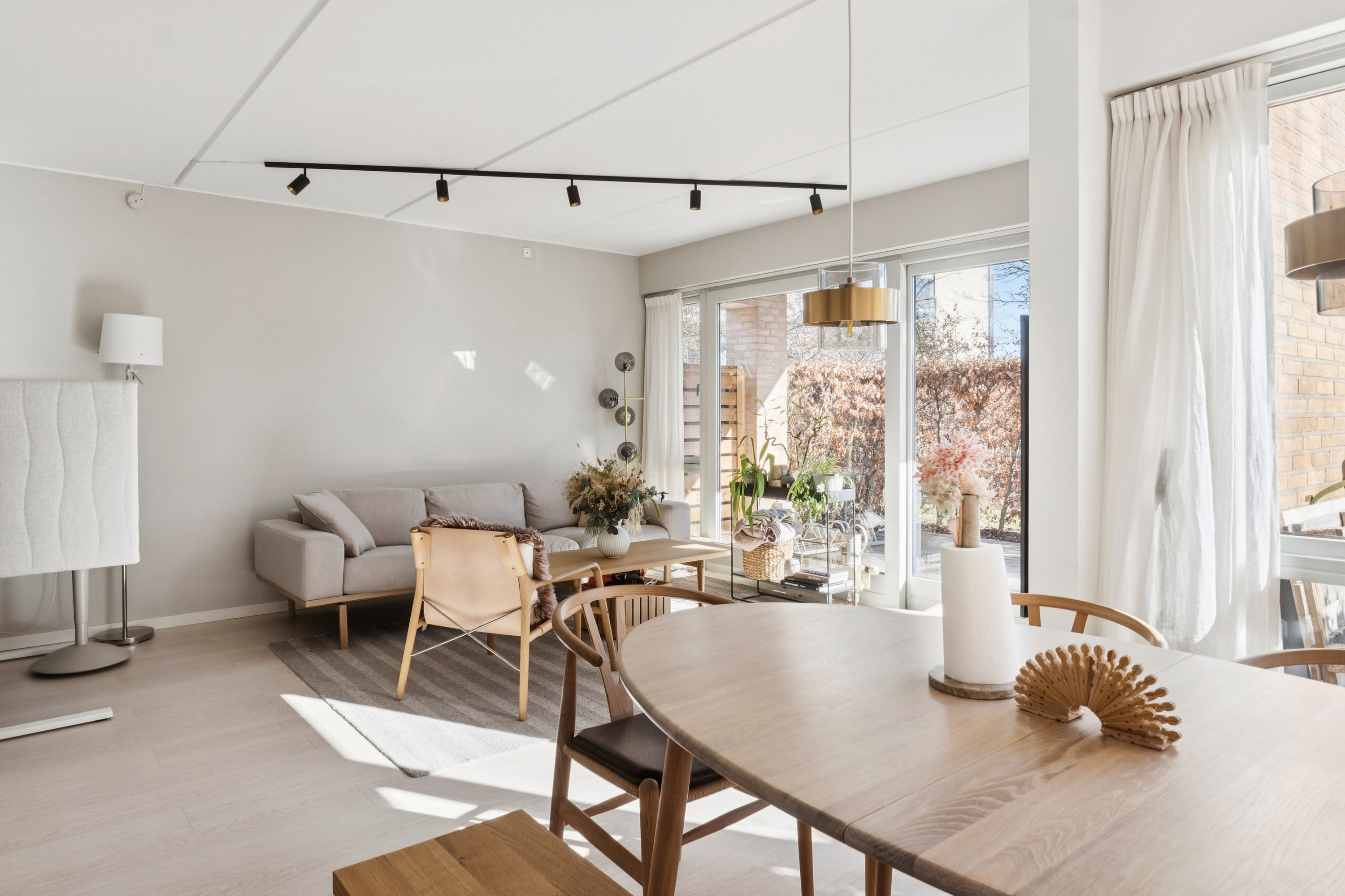 Fremhævet spisestue billede i fuldskærmstilstand. Billede af Rønne Alle 12, st.. c., 2800 Kongens Lyngby