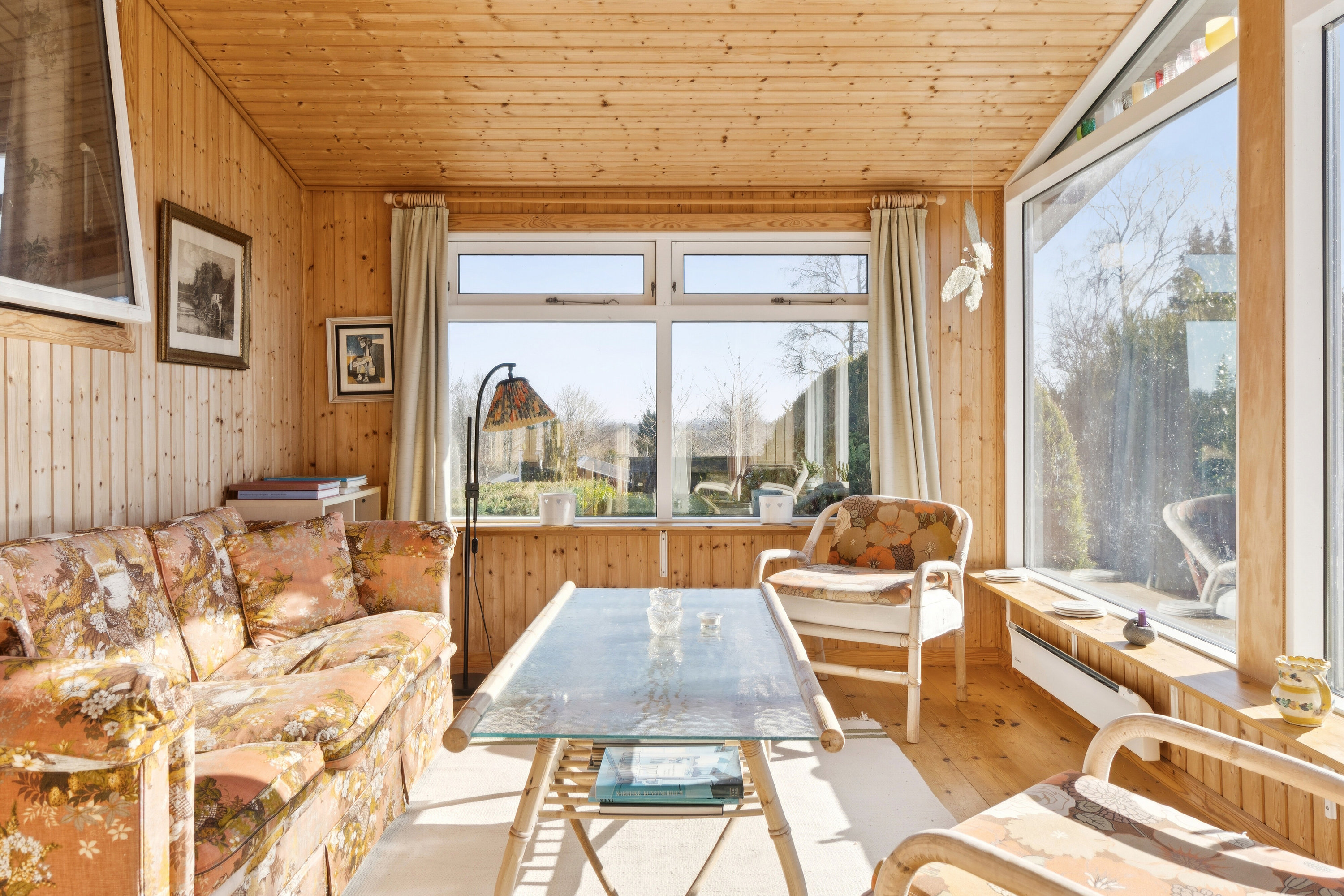 Fremhævet udestue billede i fuldskærmstilstand. Billede af Skovspurvevej 19, Kregme, 3300 Frederiksværk