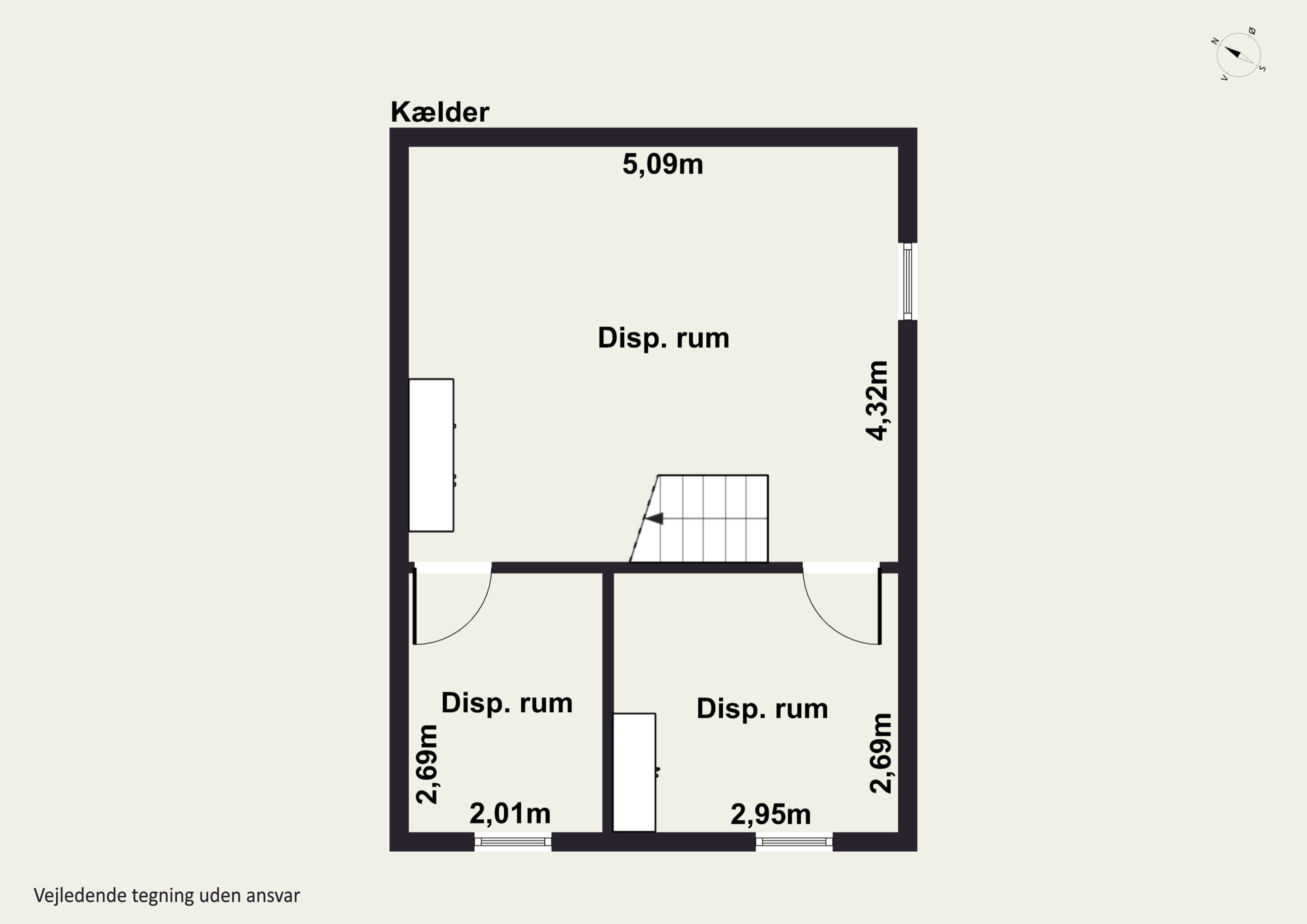 Plantegninger billede af Perlevej 24, 2650 Hvidovre