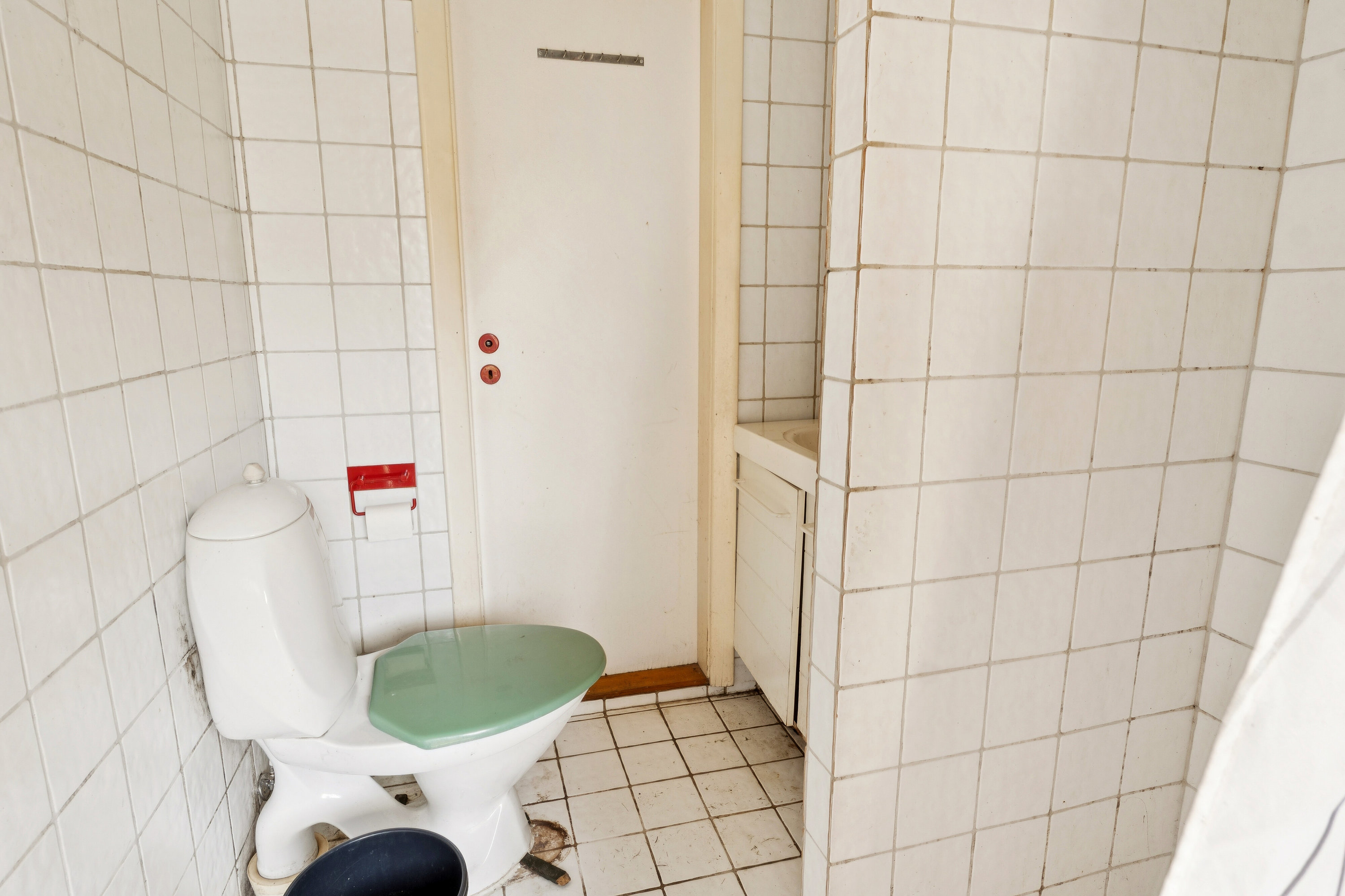 Fremhævet badeværelse billede i fuldskærmstilstand. Billede af Klochsvej 61, 7441 Bording