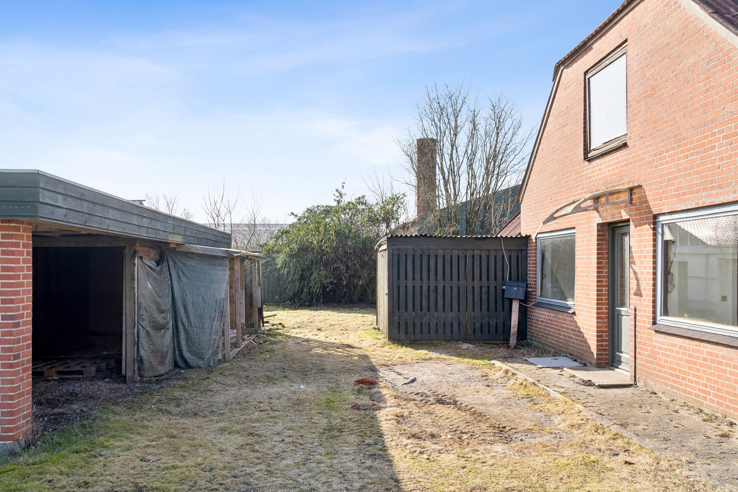 Fremhævet udendørs billede i fuldskærmstilstand. Billede af Klochsvej 61, 7441 Bording