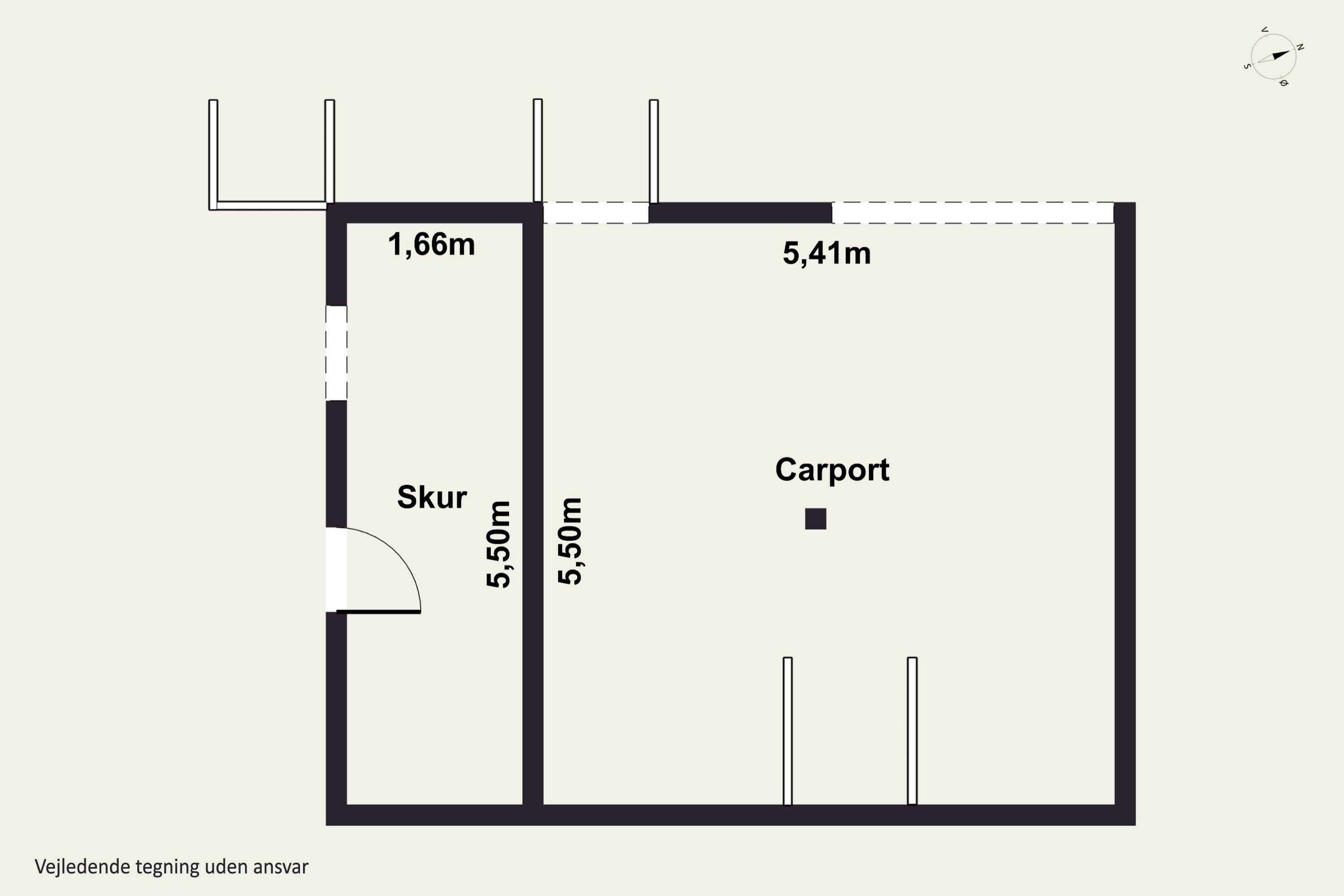 Plantegninger billede af Klochsvej 61, 7441 Bording