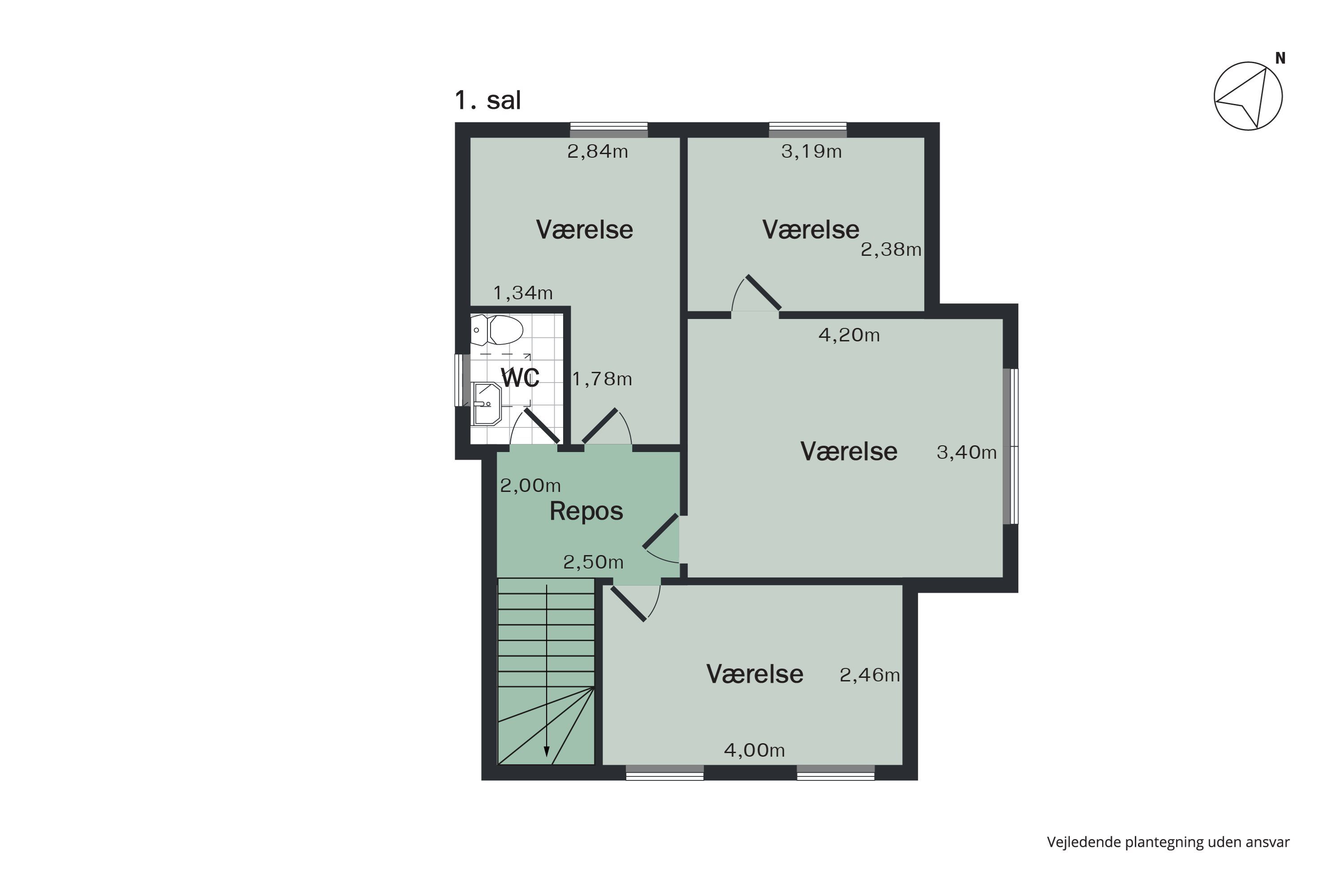 Plantegninger billede af Nørregade 9, Rørbæk, 9500 Hobro