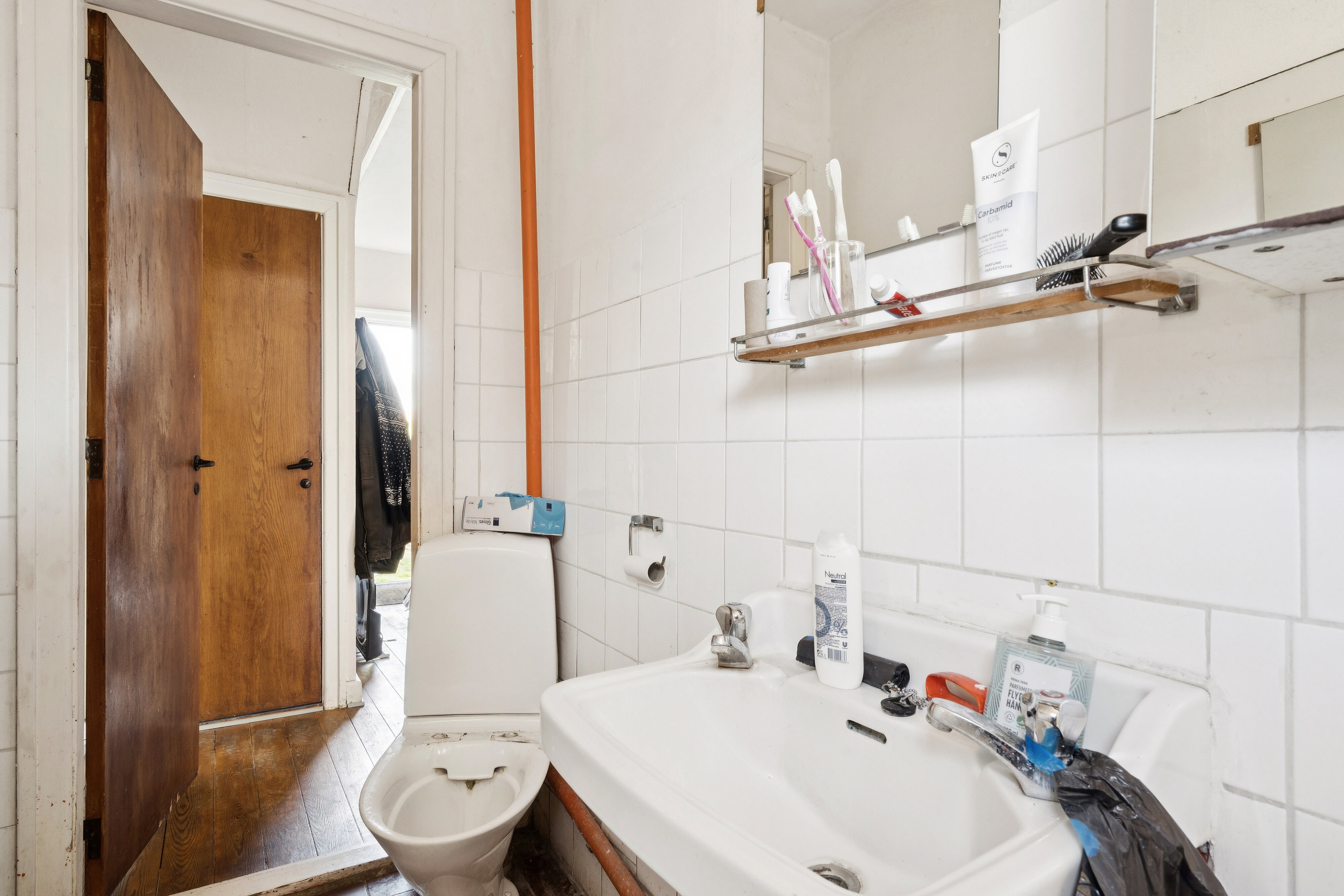 Fremhævet badeværelse billede i fuldskærmstilstand. Billede af Langballevej 404, 8320 Mårslet