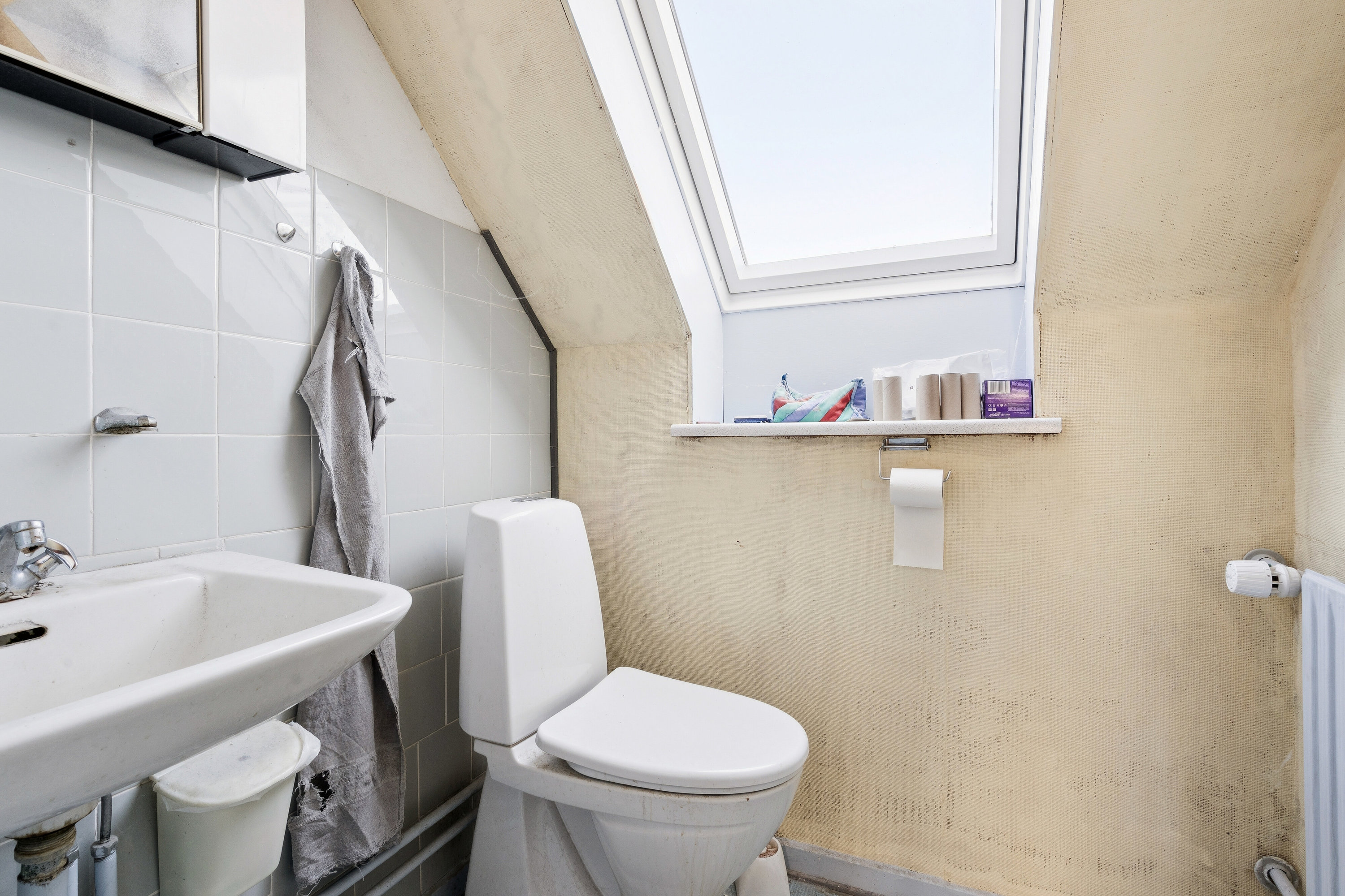 Fremhævet badeværelse billede i fuldskærmstilstand. Billede af Langballevej 404, 8320 Mårslet