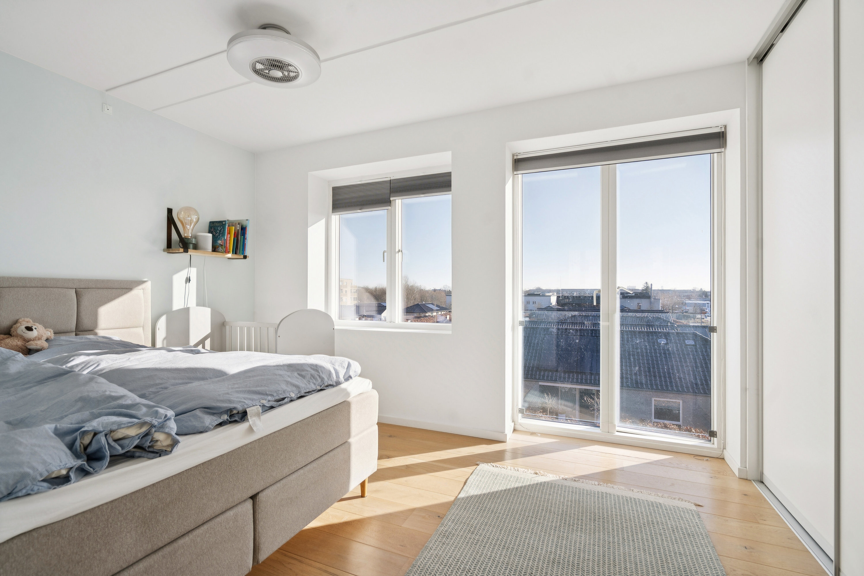 Fremhævet soveværelse billede i fuldskærmstilstand. Billede af Kaffevej 54, 2610 Rødovre