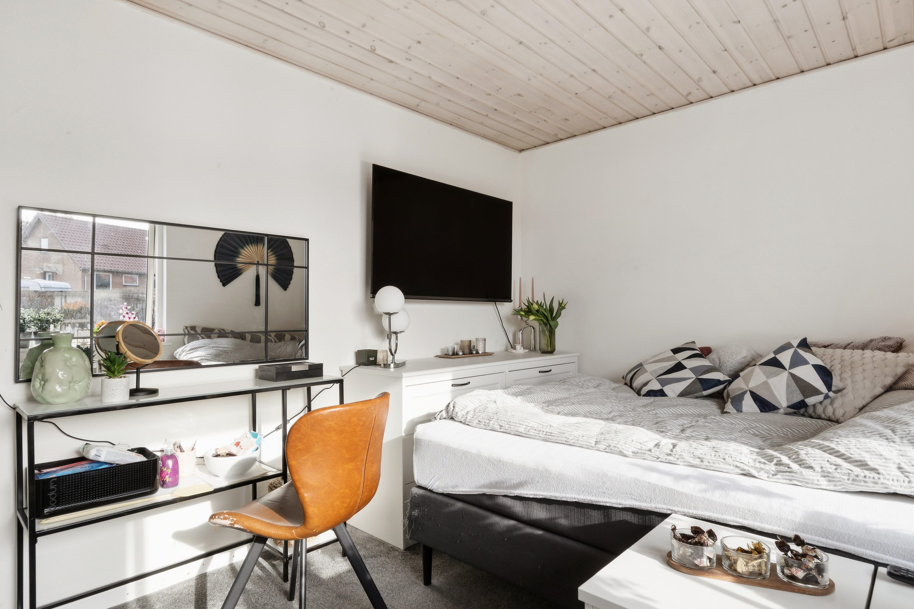 Fremhævet soveværelse billede i fuldskærmstilstand. Billede af Ringgade 8, 6330 Padborg