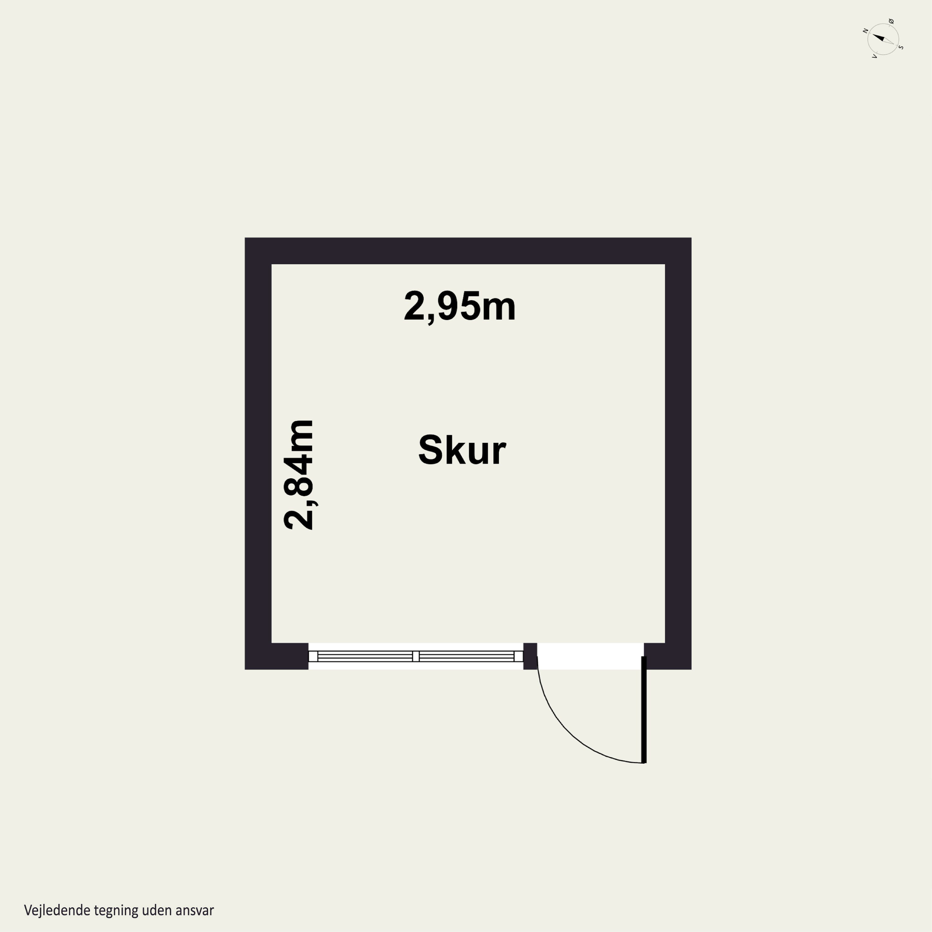 Plantegninger billede af Søndergade 14, Klemensker, 3782 Klemensker