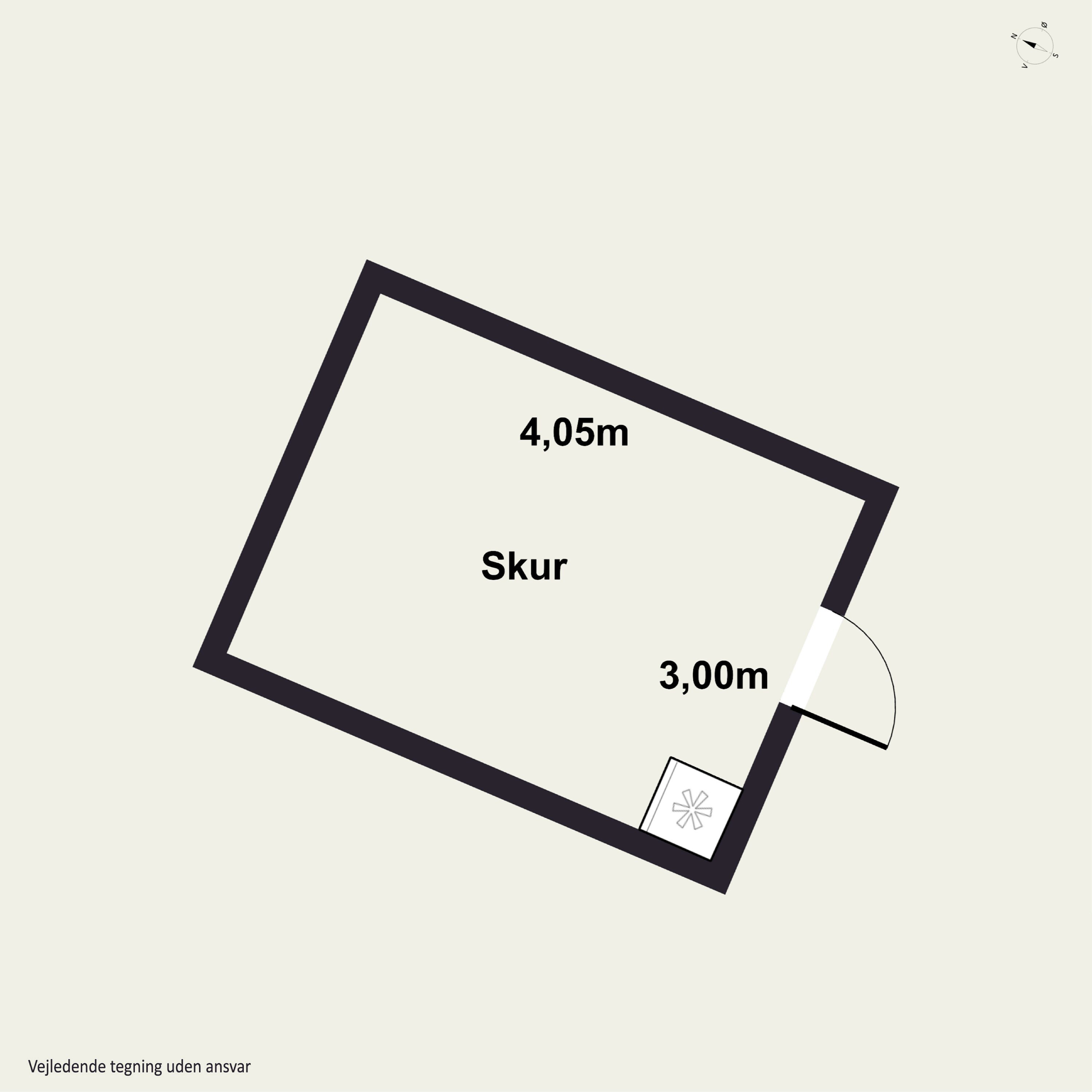 Plantegninger billede af Søndergade 14, Klemensker, 3782 Klemensker