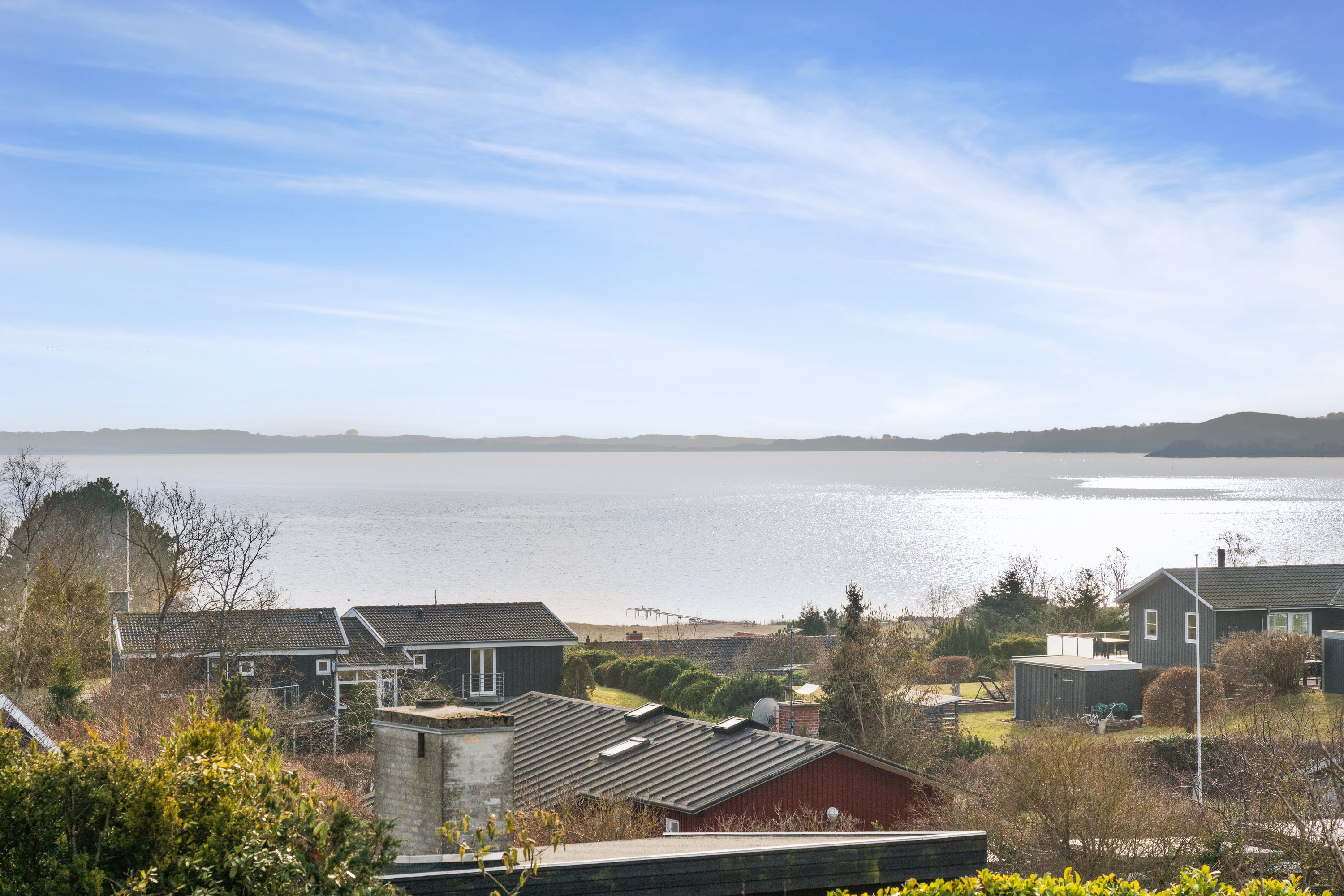 Fremhævet udsigt billede i fuldskærmstilstand. Billede af Peter Holms Vej 23, Lyngsbæk Strand, 8400 Ebeltoft