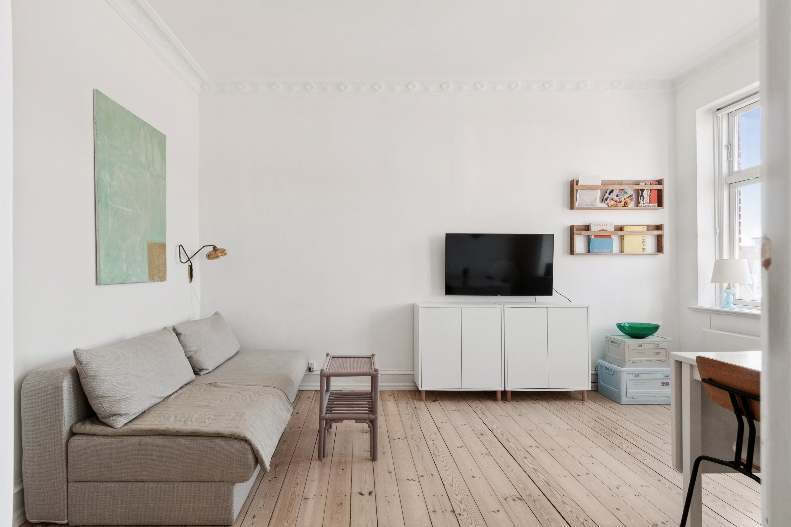 Fremhævet værelse billede i fuldskærmstilstand. Billede af Stengade 8A, 3. th., 3000 Helsingør