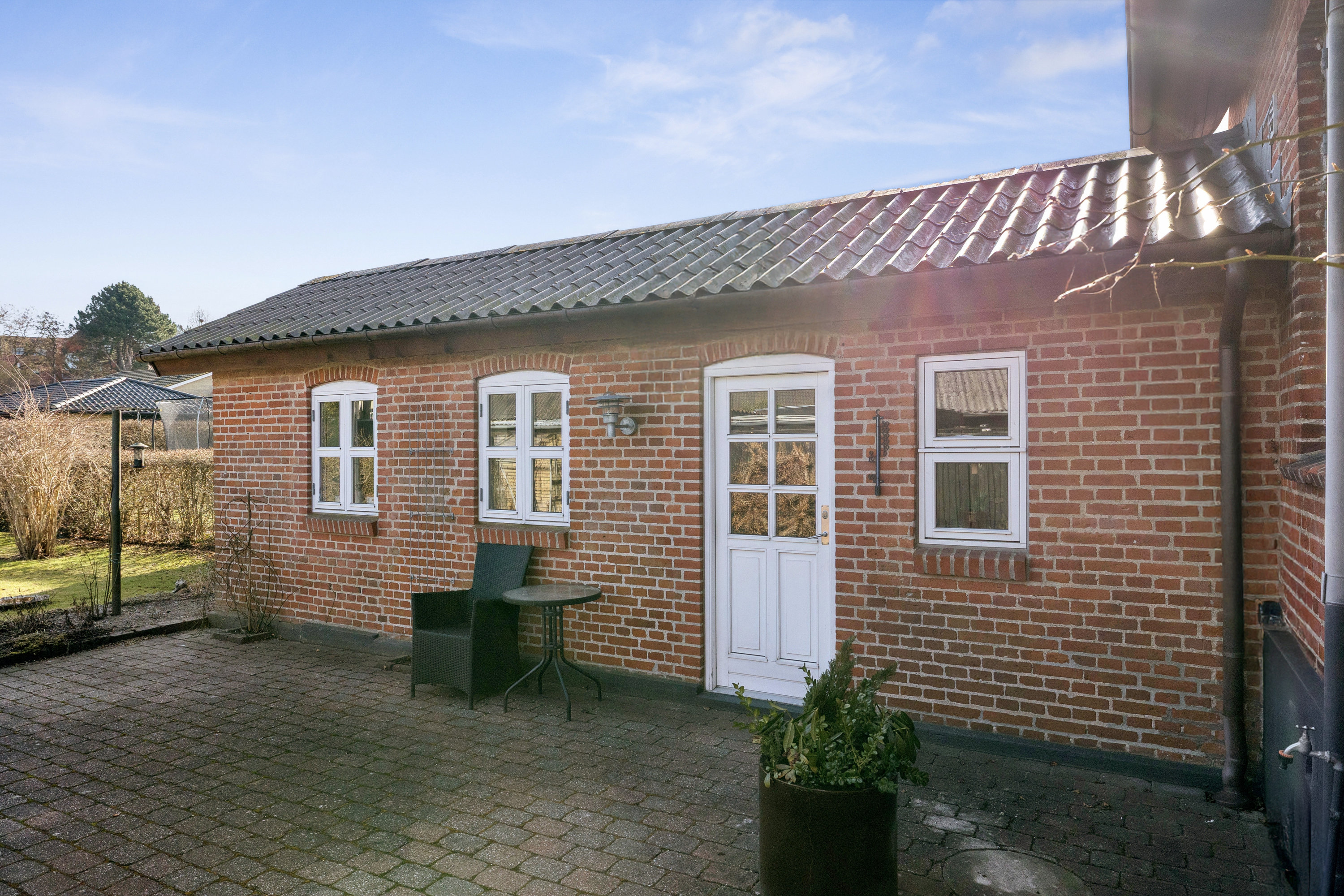 Fremhævet tilbygning billede i fuldskærmstilstand. Billede af Vibevej 14, 8660 Skanderborg