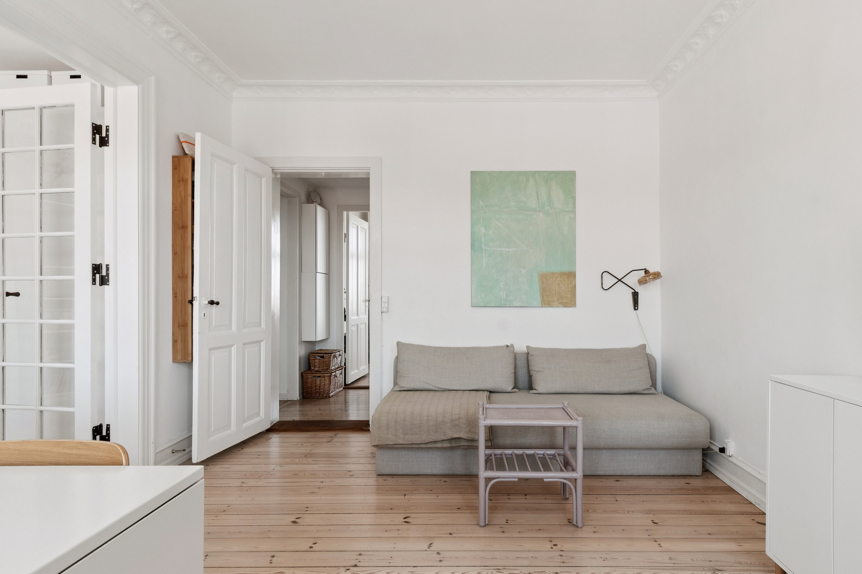 Fremhævet værelse billede i fuldskærmstilstand. Billede af Stengade 8A, 3. th., 3000 Helsingør